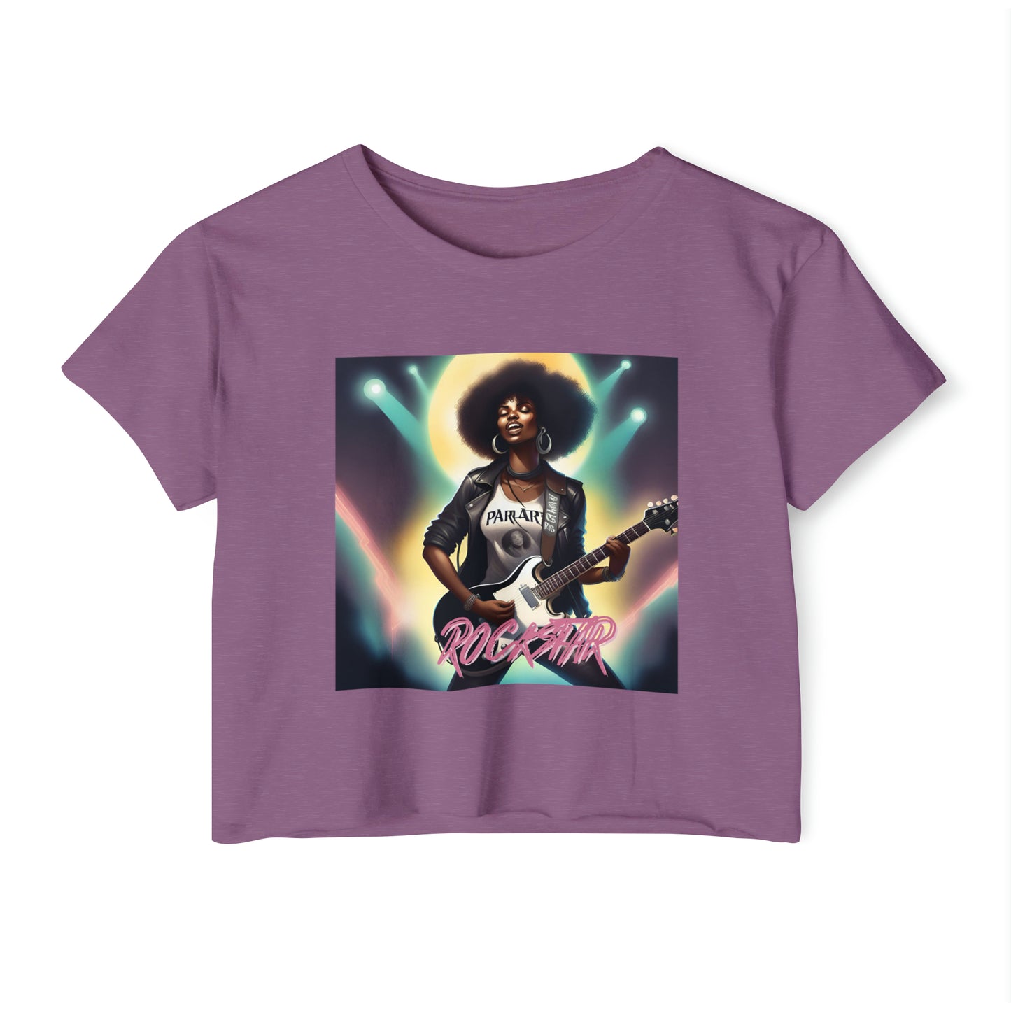 Rock Star Crop - Shiraz / XS - T-Shirt