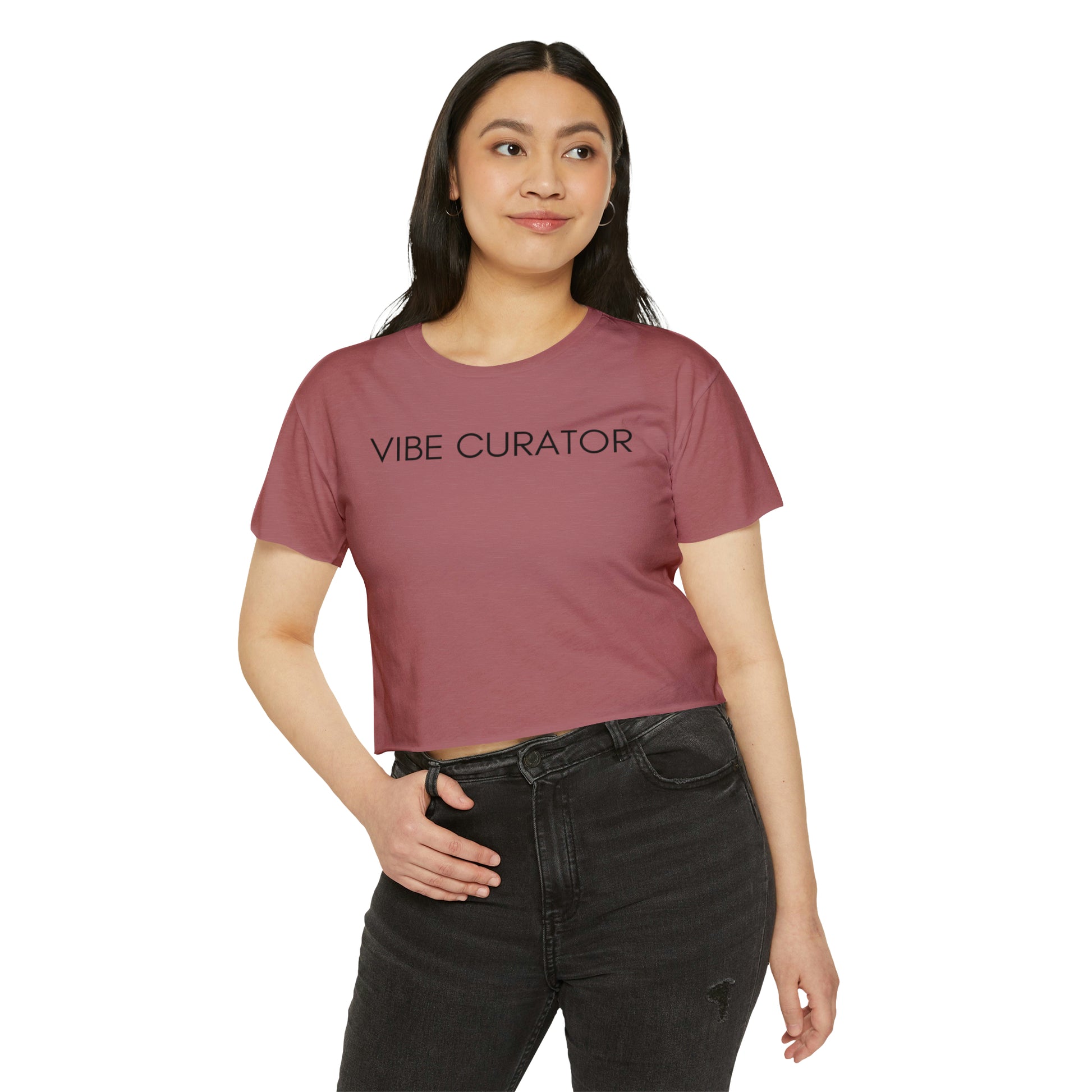 Vibe Curator Crop - T-Shirt