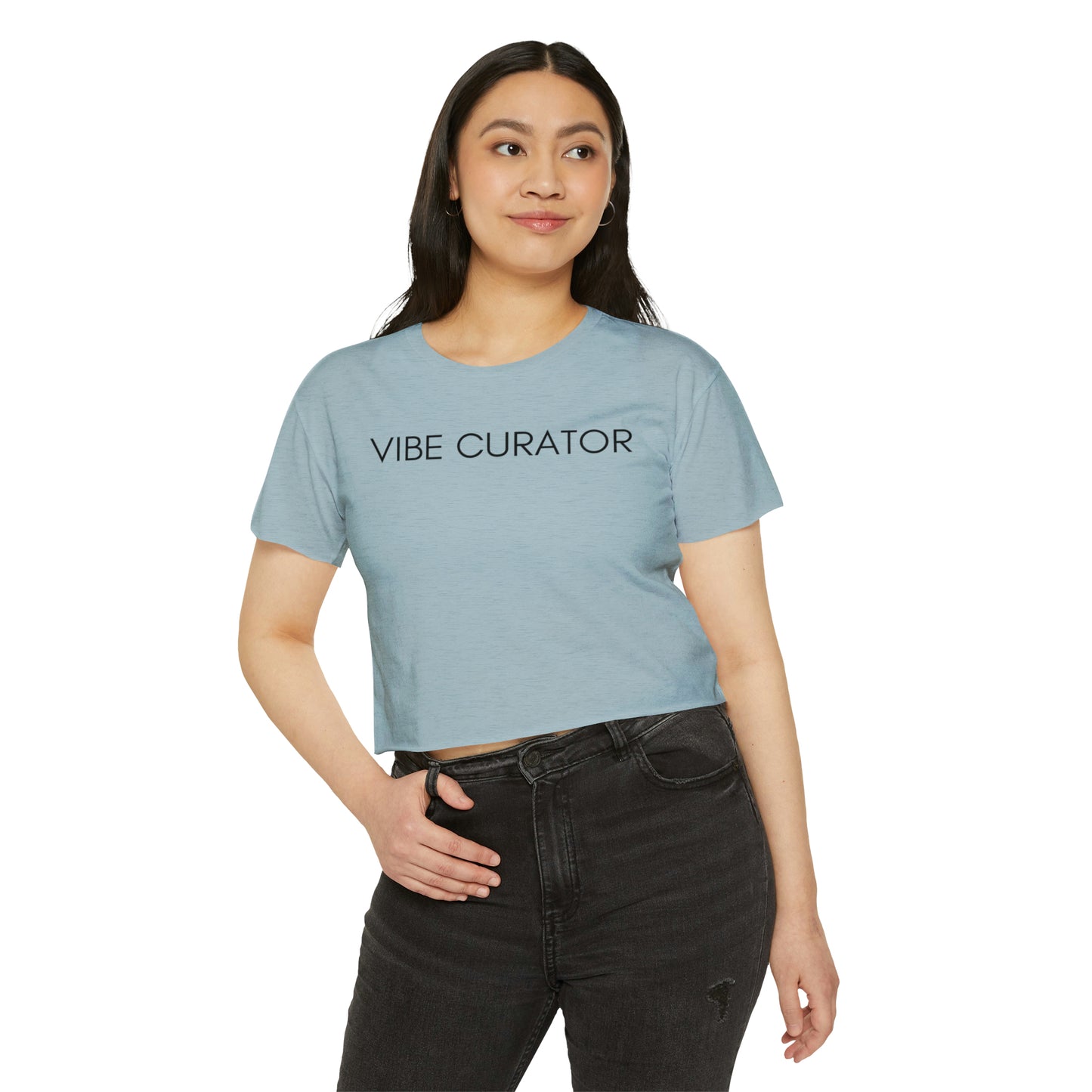 Vibe Curator Crop - T-Shirt