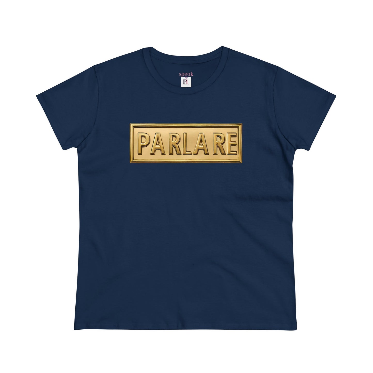 Parlare Plate Tee - Navy / S - T-Shirt