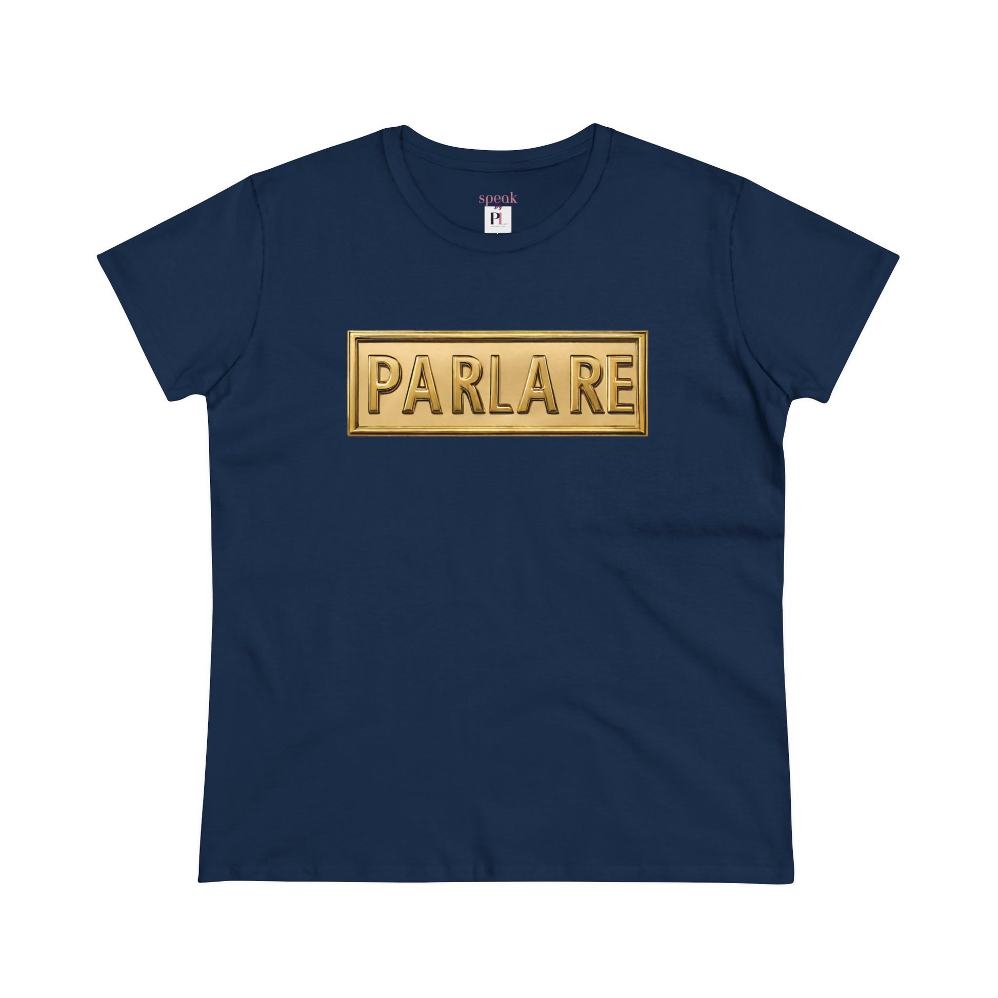 Parlare Plate Tee - Navy / S - T-Shirt