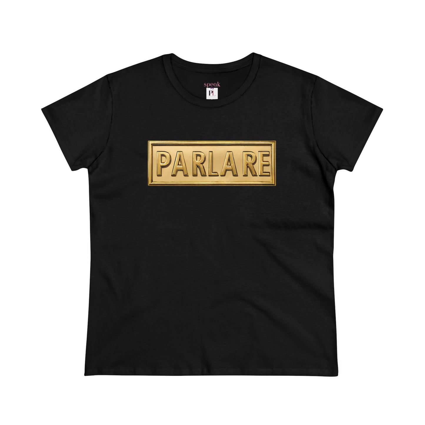 Parlare Plate Tee - Black / S - T-Shirt