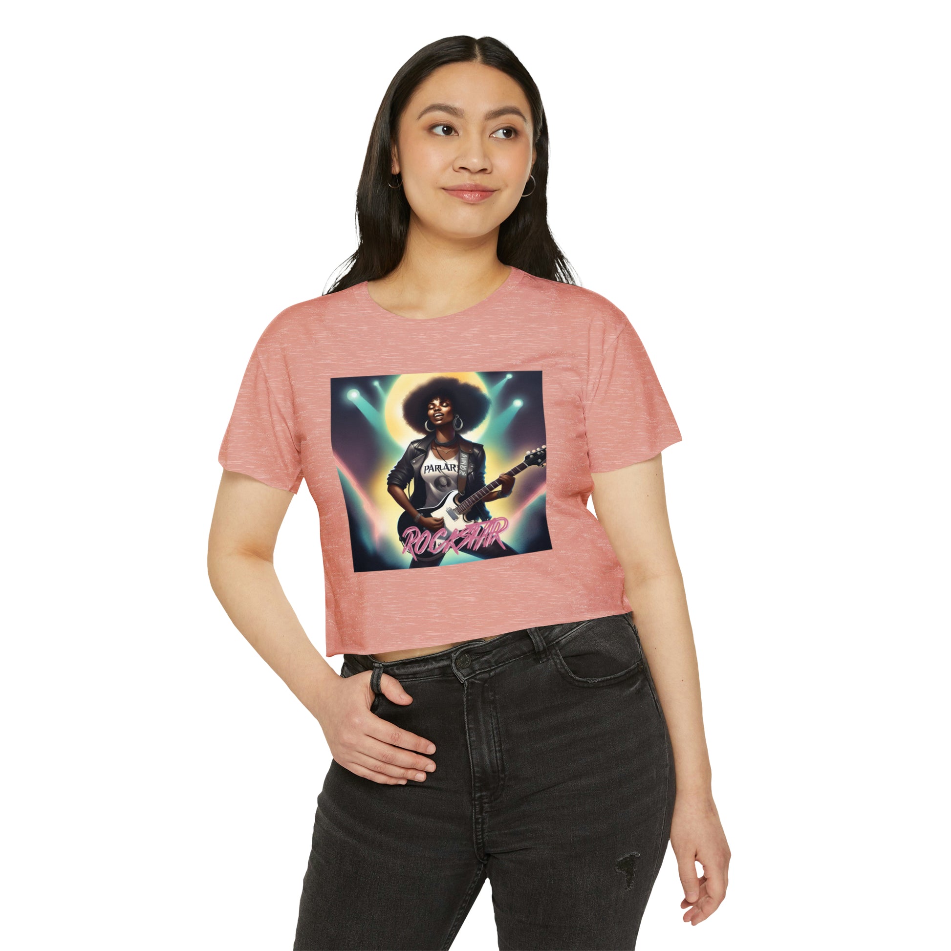 Rock Star Crop - T-Shirt