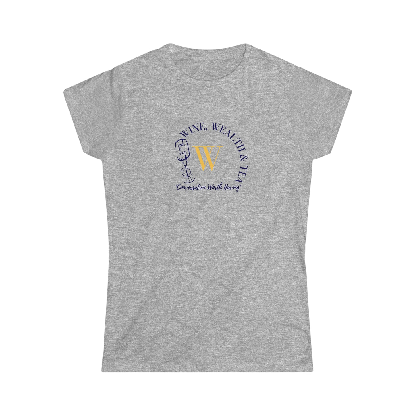 WWT Logo Tee - Sport Grey / S - T-Shirt