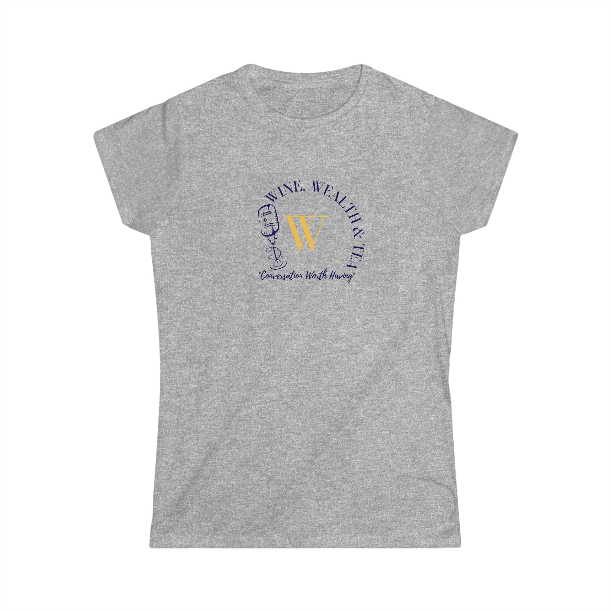 WWT Logo Tee - Sport Grey / S - T-Shirt