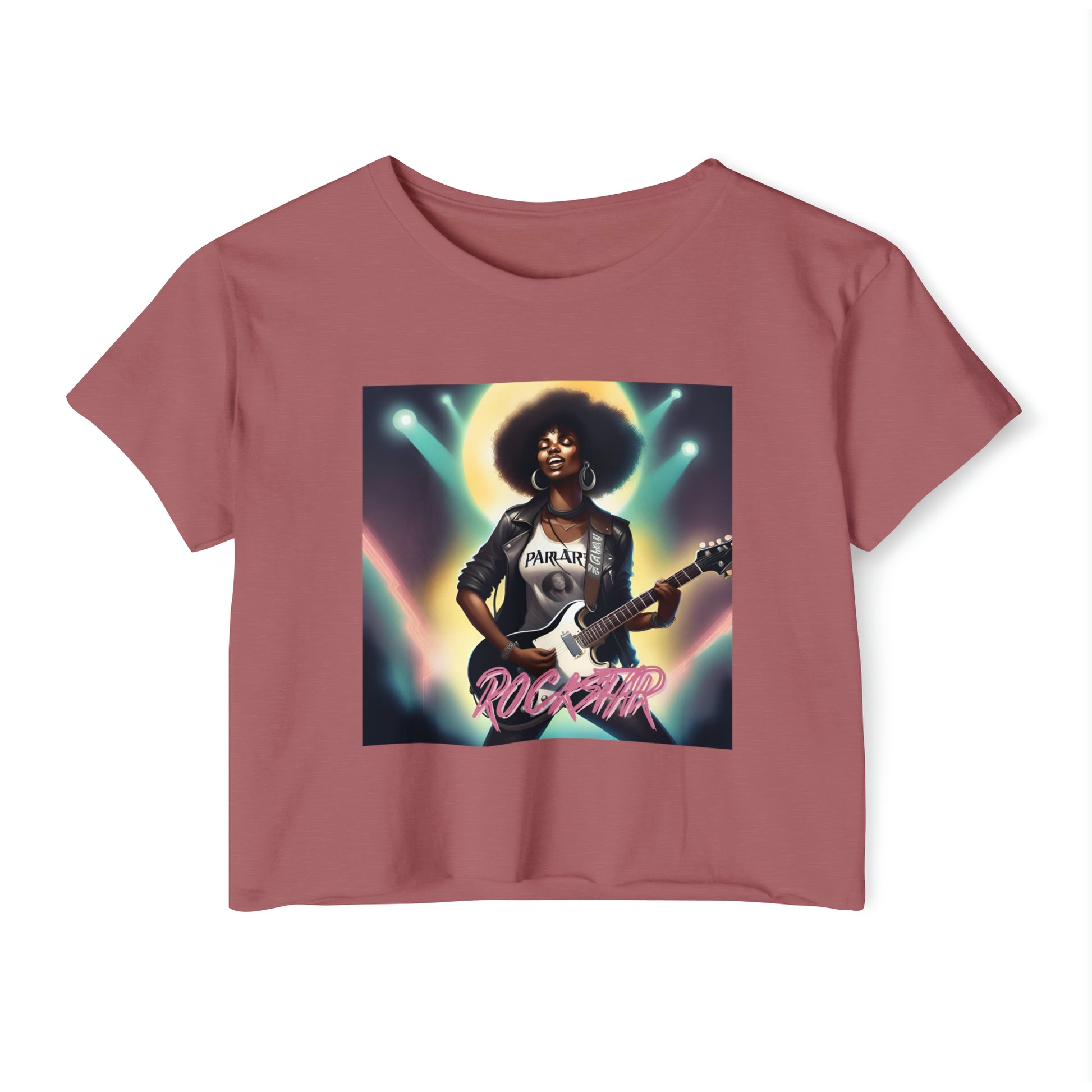 Rock Star Crop - Smoked Paprika / XS - T-Shirt