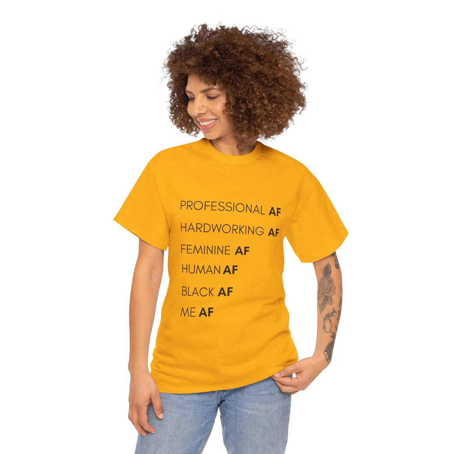 Black AF Tee - T-Shirt