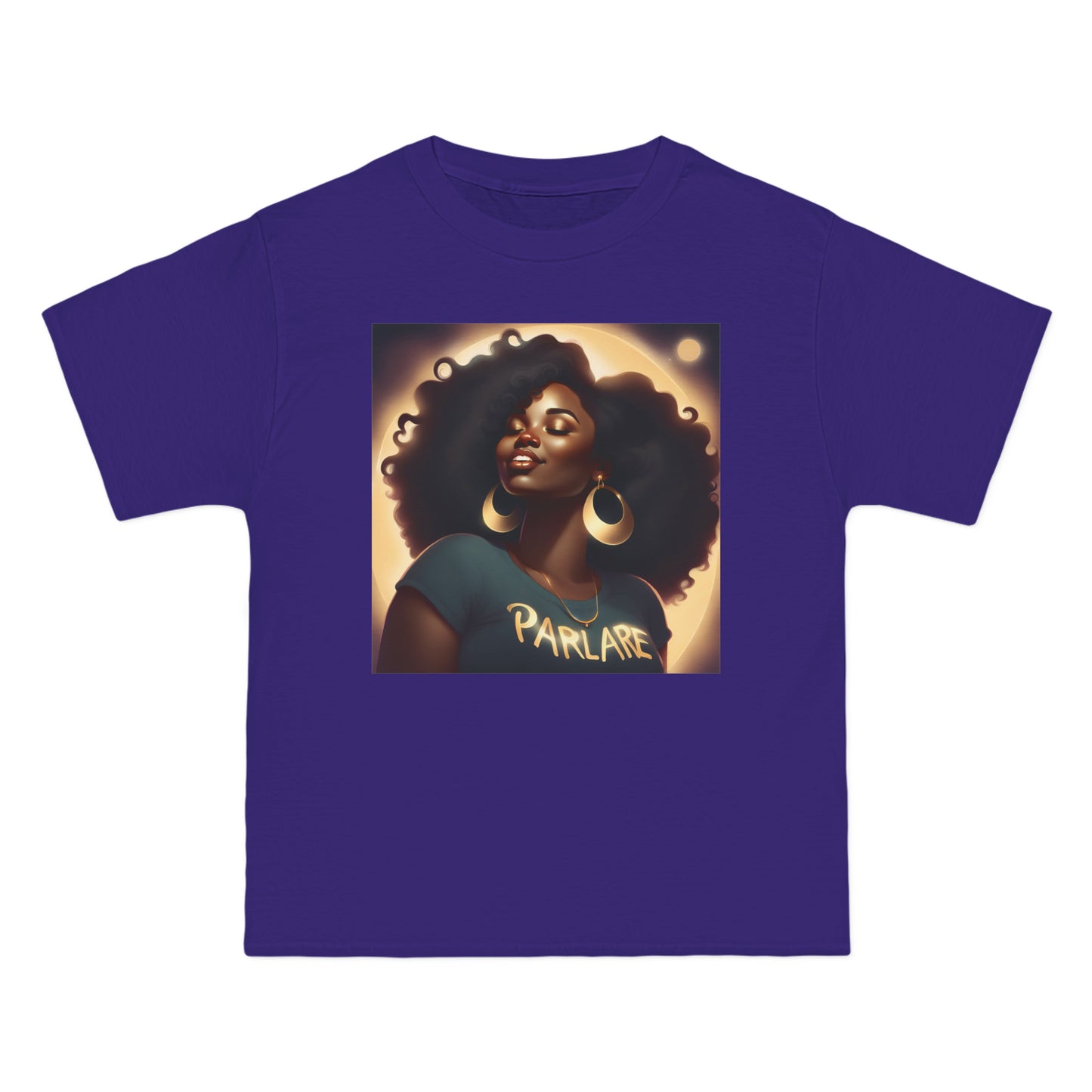 Pretty Girl Oversized Tee - Purple / S - T-Shirt
