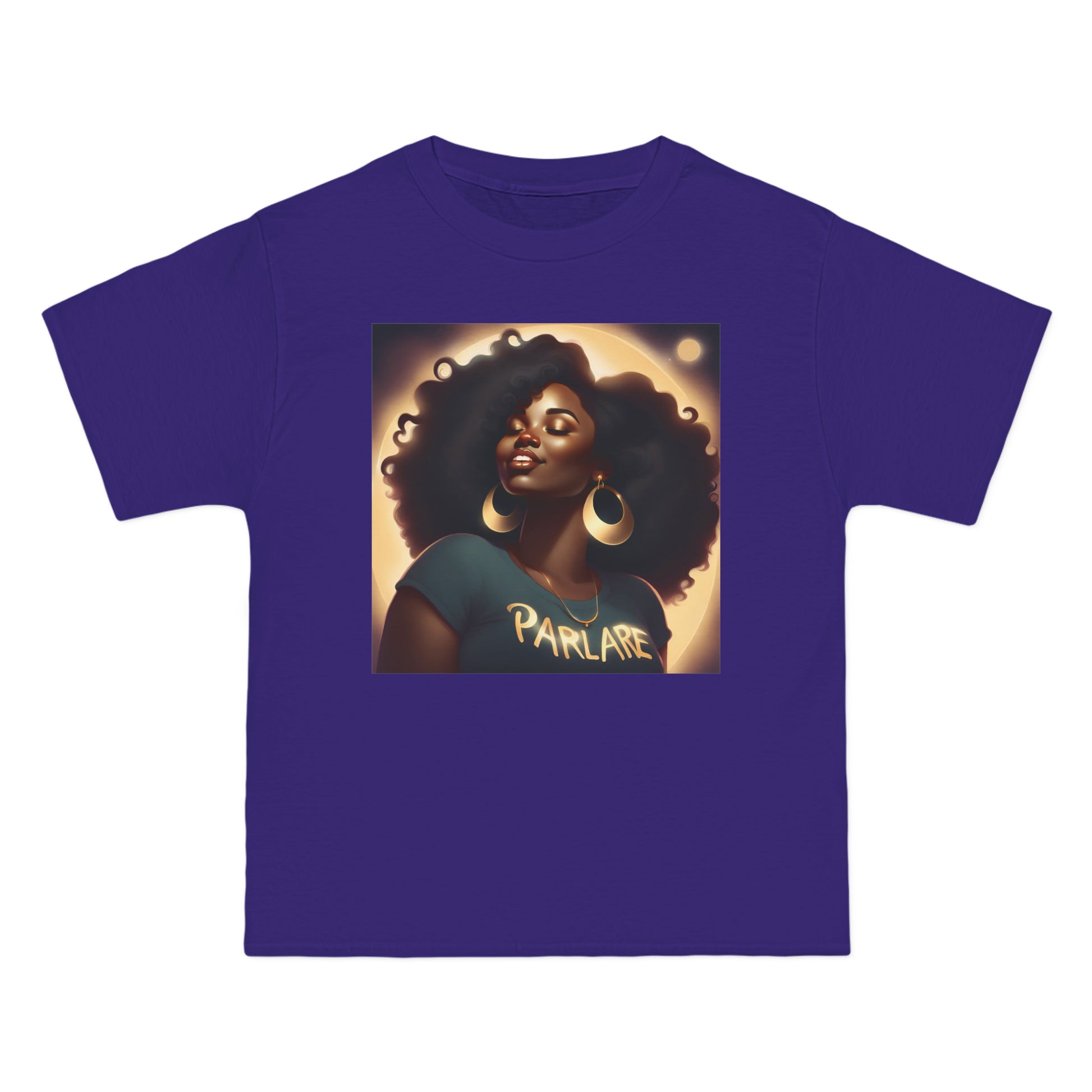 Pretty Girl Oversized Tee - Purple / S - T-Shirt