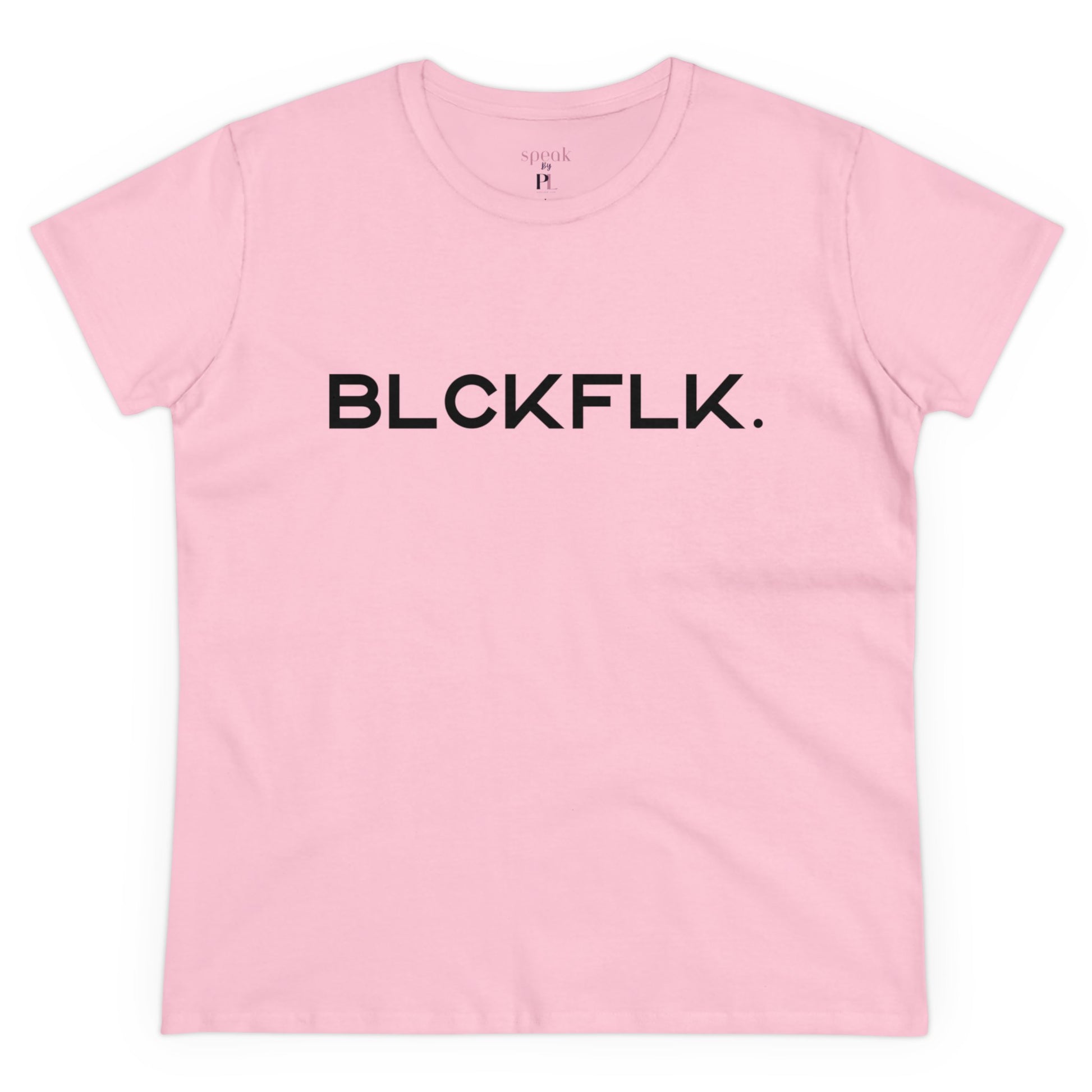 Blckflk Tee - Light Pink / S - T-Shirt
