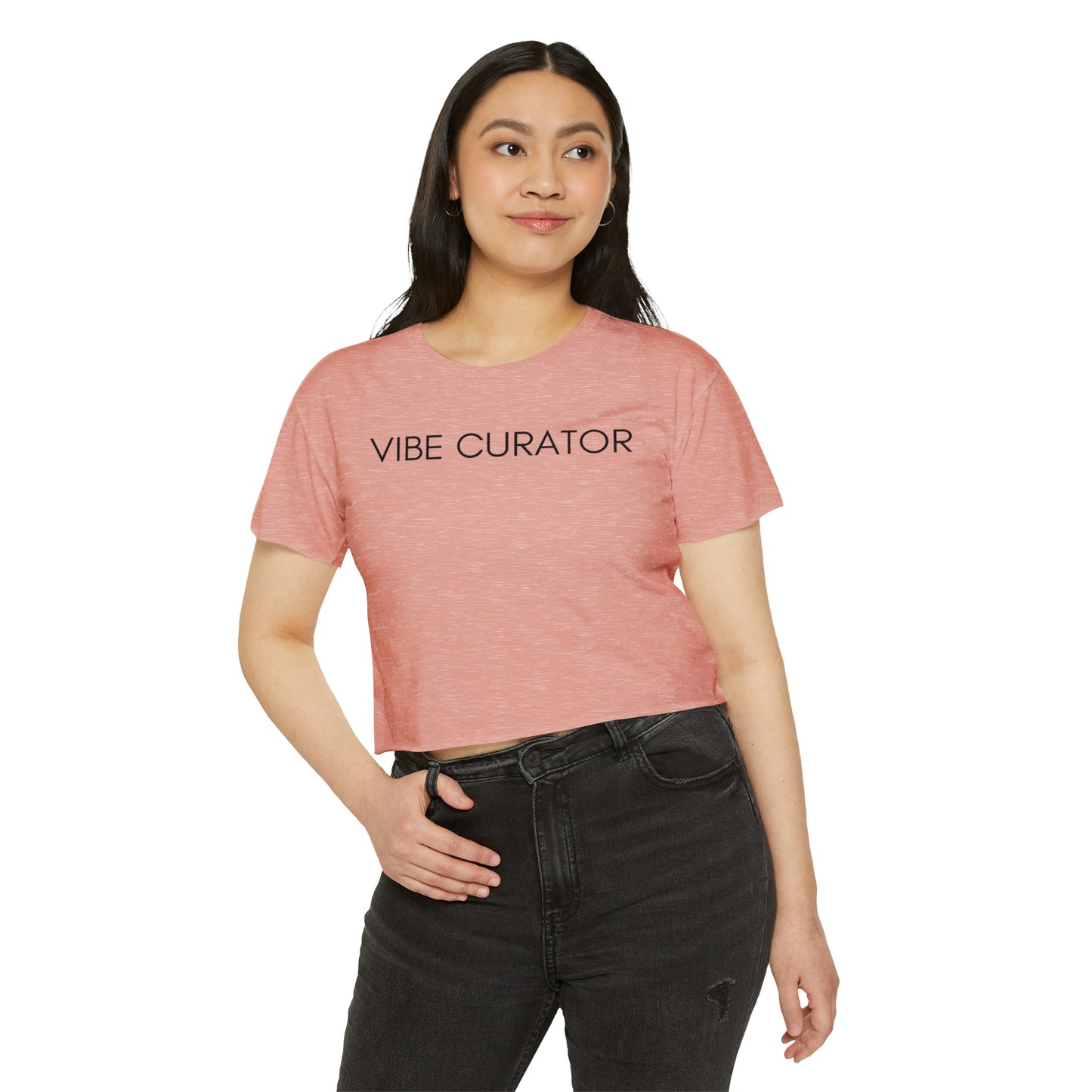 Vibe Curator Crop - T-Shirt