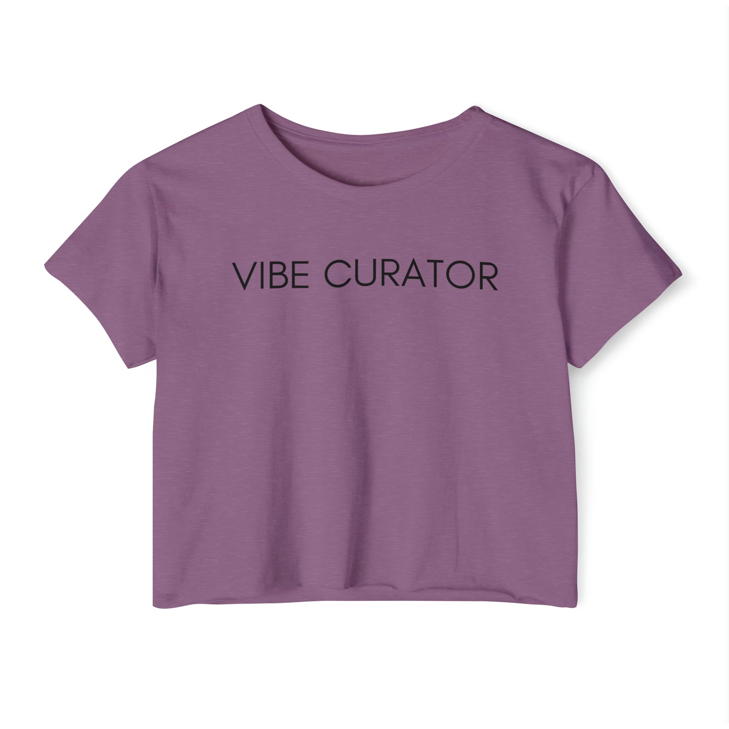 Vibe Curator Crop - Shiraz / XS - T-Shirt