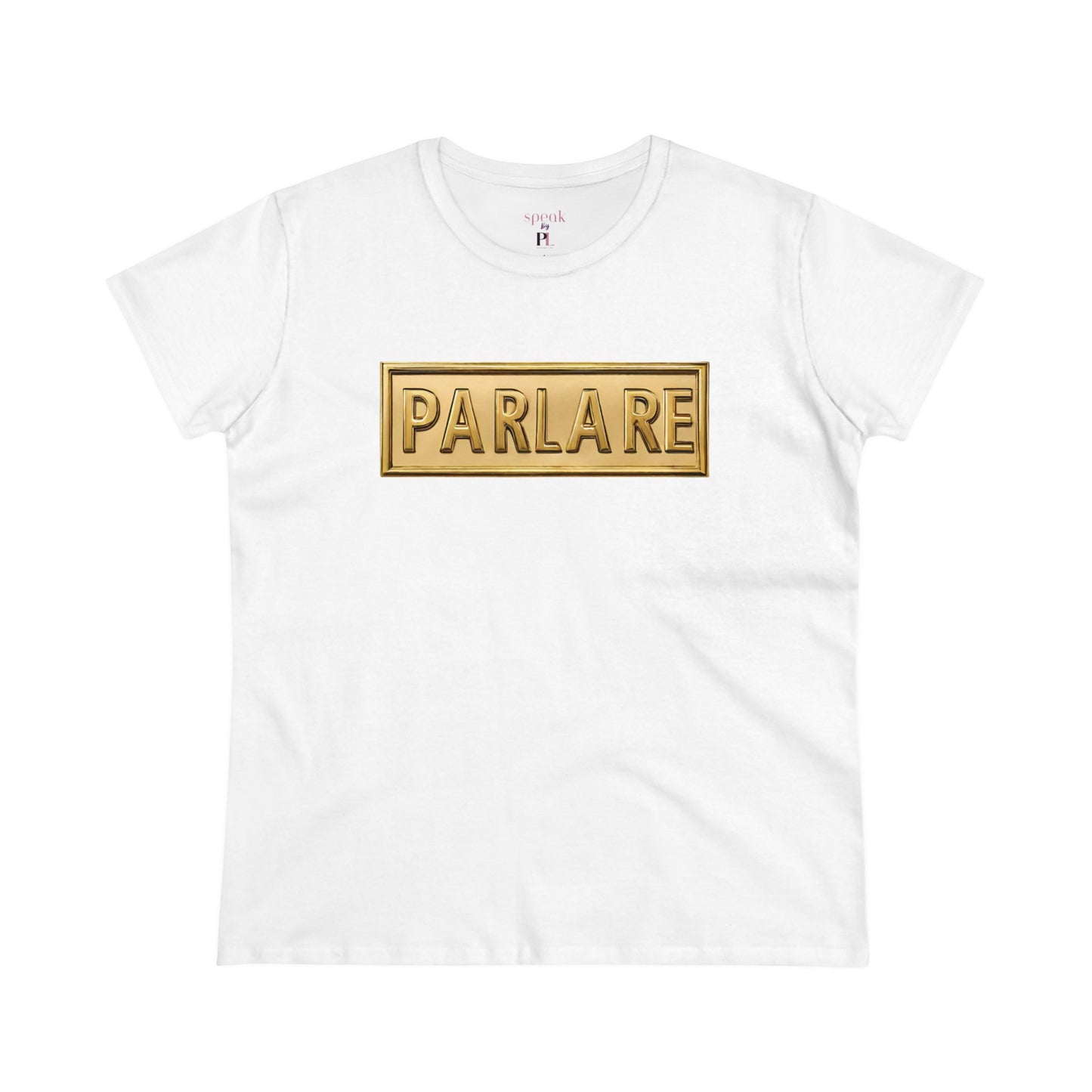 Parlare Plate Tee - White / S - T-Shirt