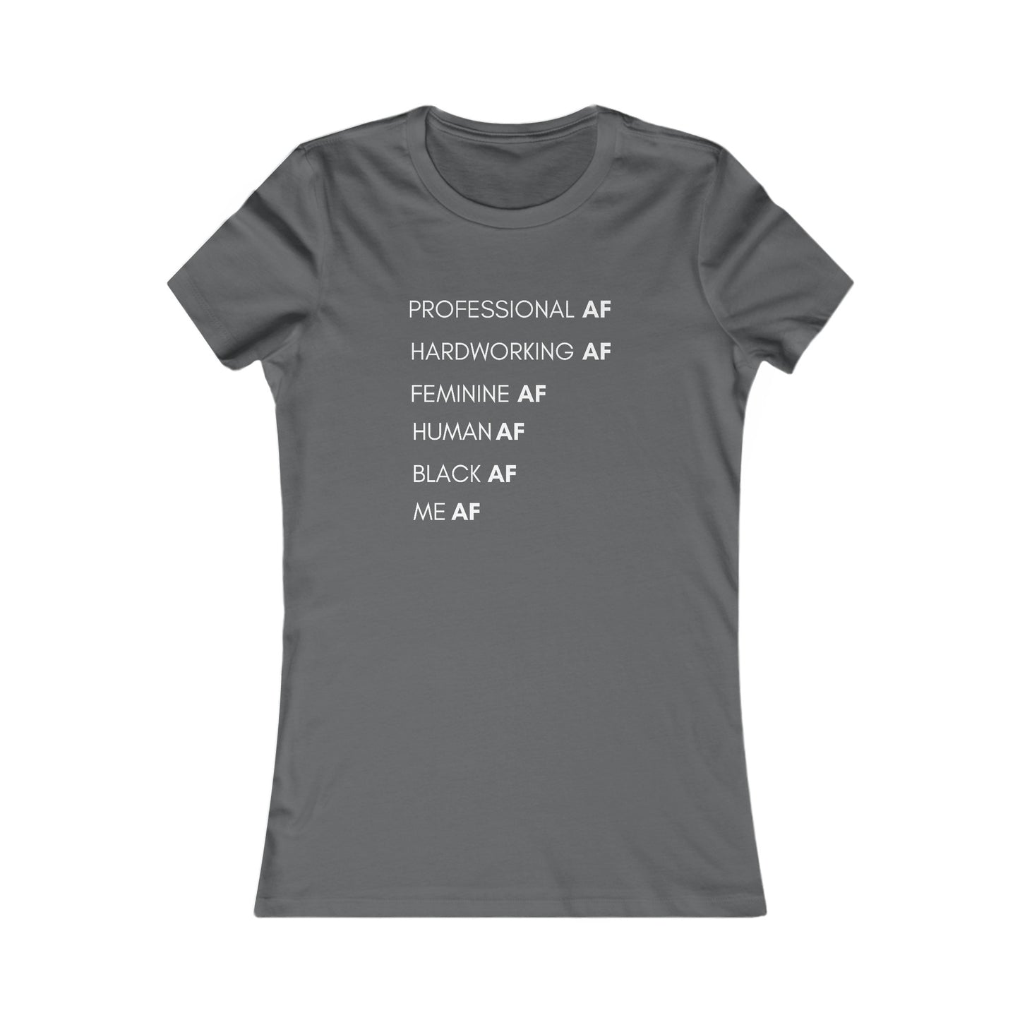 ME AF - S / Asphalt - T-Shirt