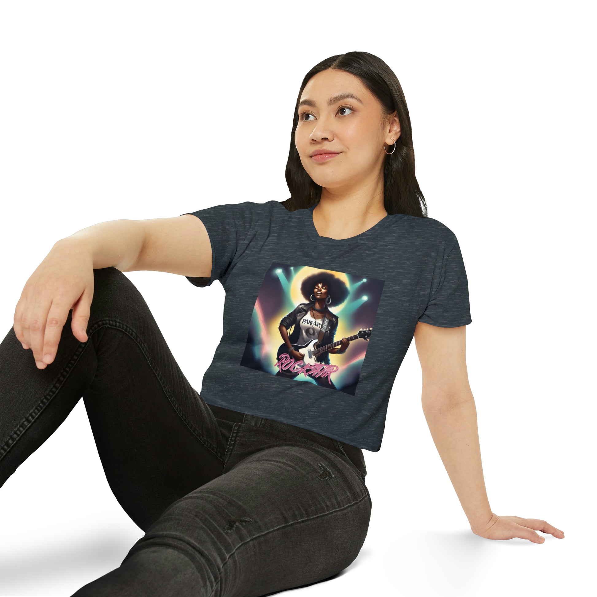 Rock Star Crop - T-Shirt