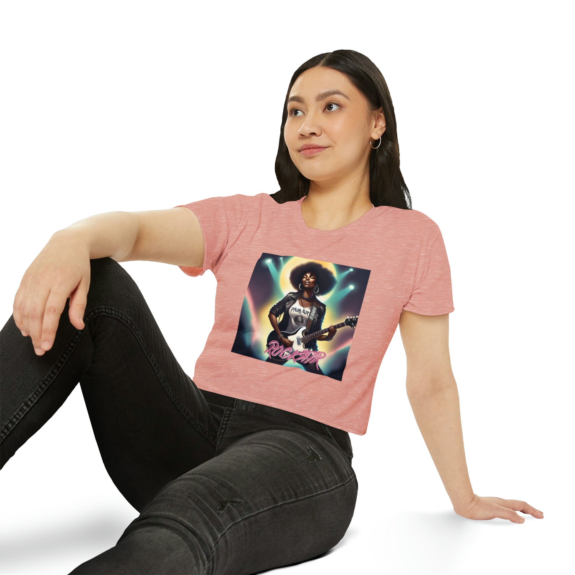 Rock Star Crop - T-Shirt