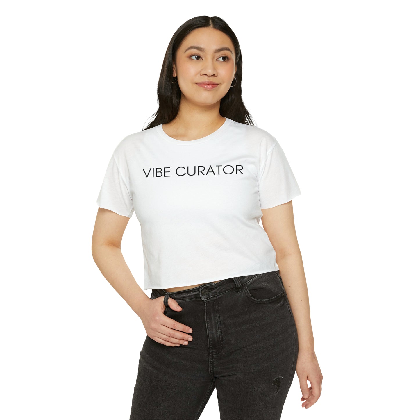 Vibe Curator Crop - T-Shirt