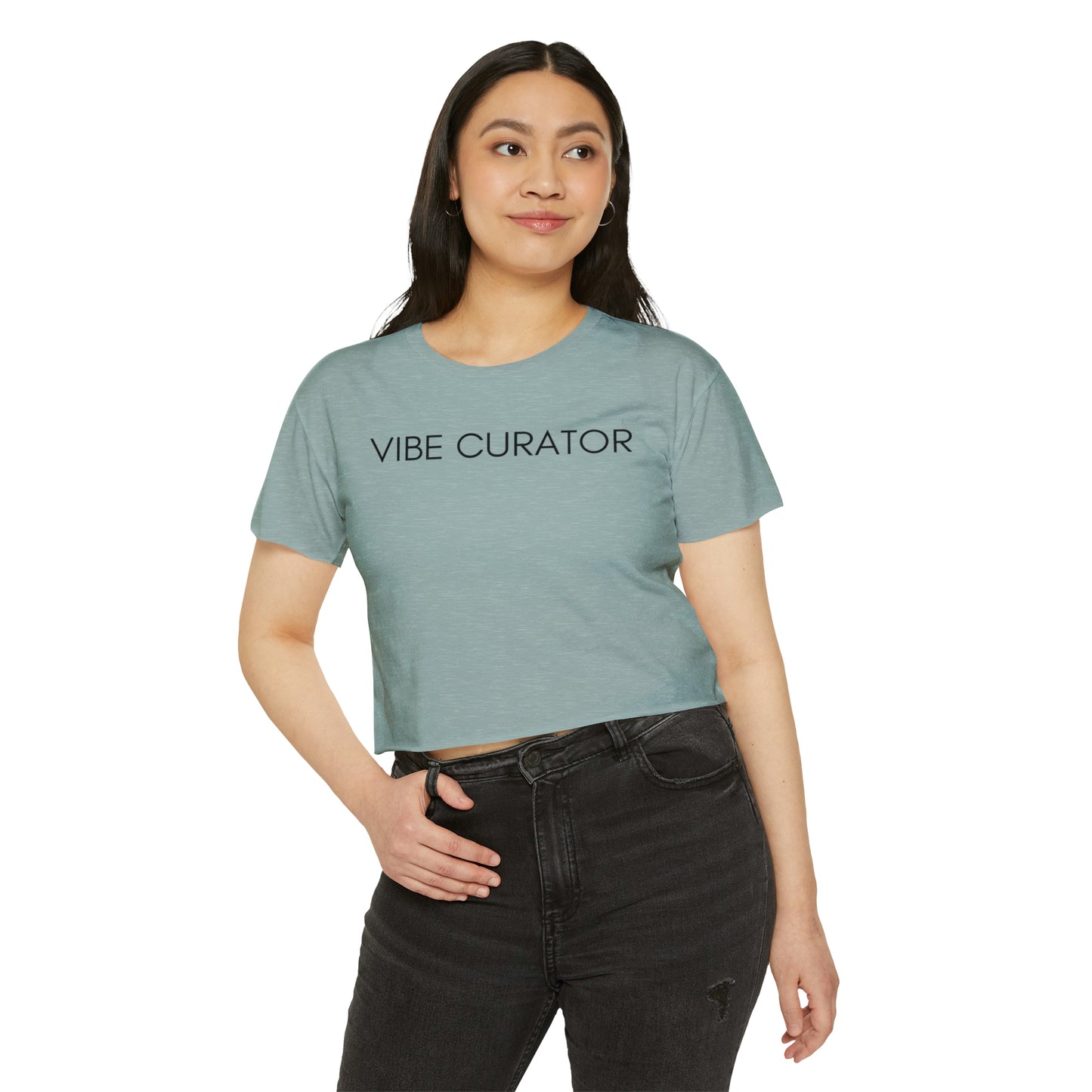 Vibe Curator Crop - T-Shirt