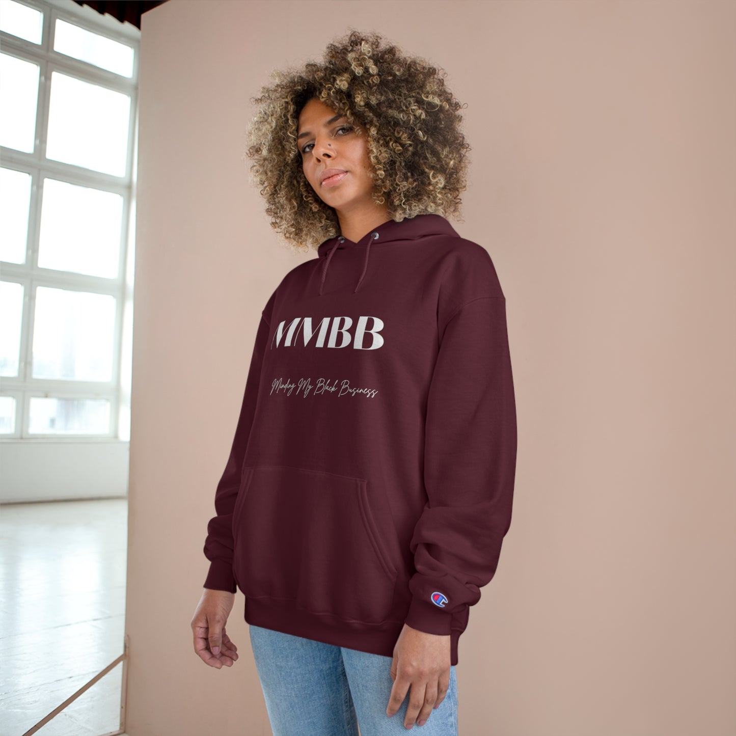 BLACK BUSINESS Champion Hoodie