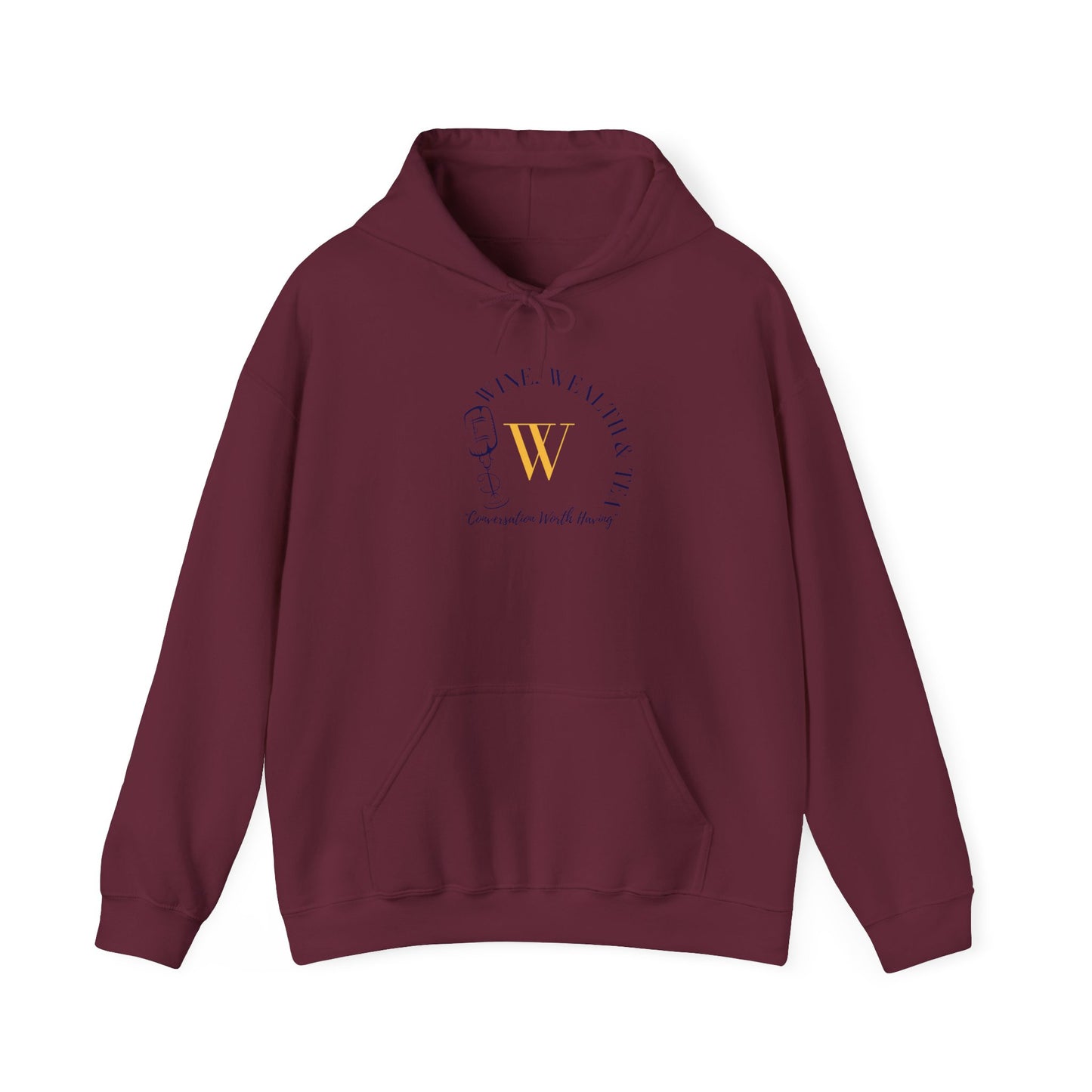 WWT Logo Hoodie - S / Maroon - Hoodie