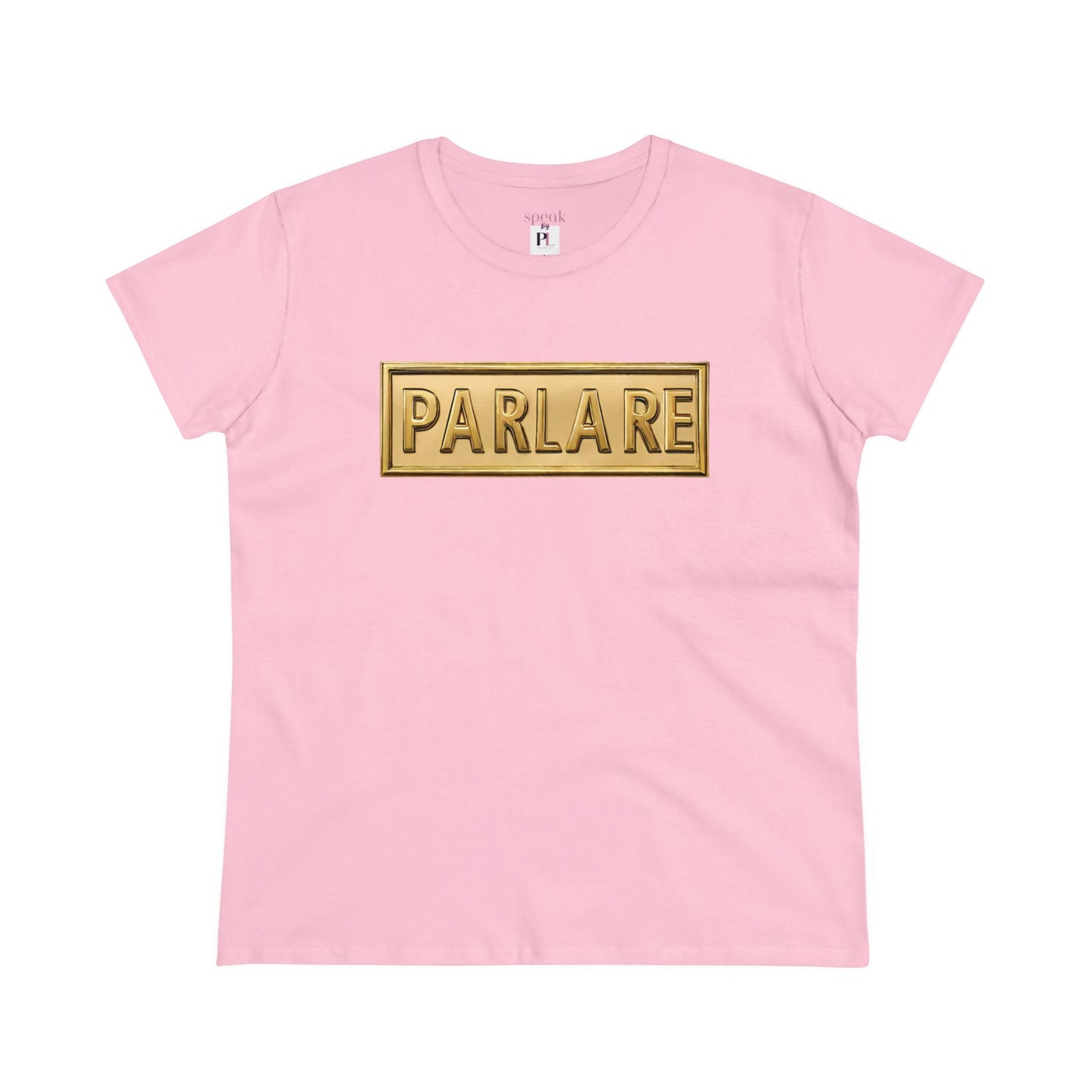 Parlare Plate Tee - Light Pink / S - T-Shirt