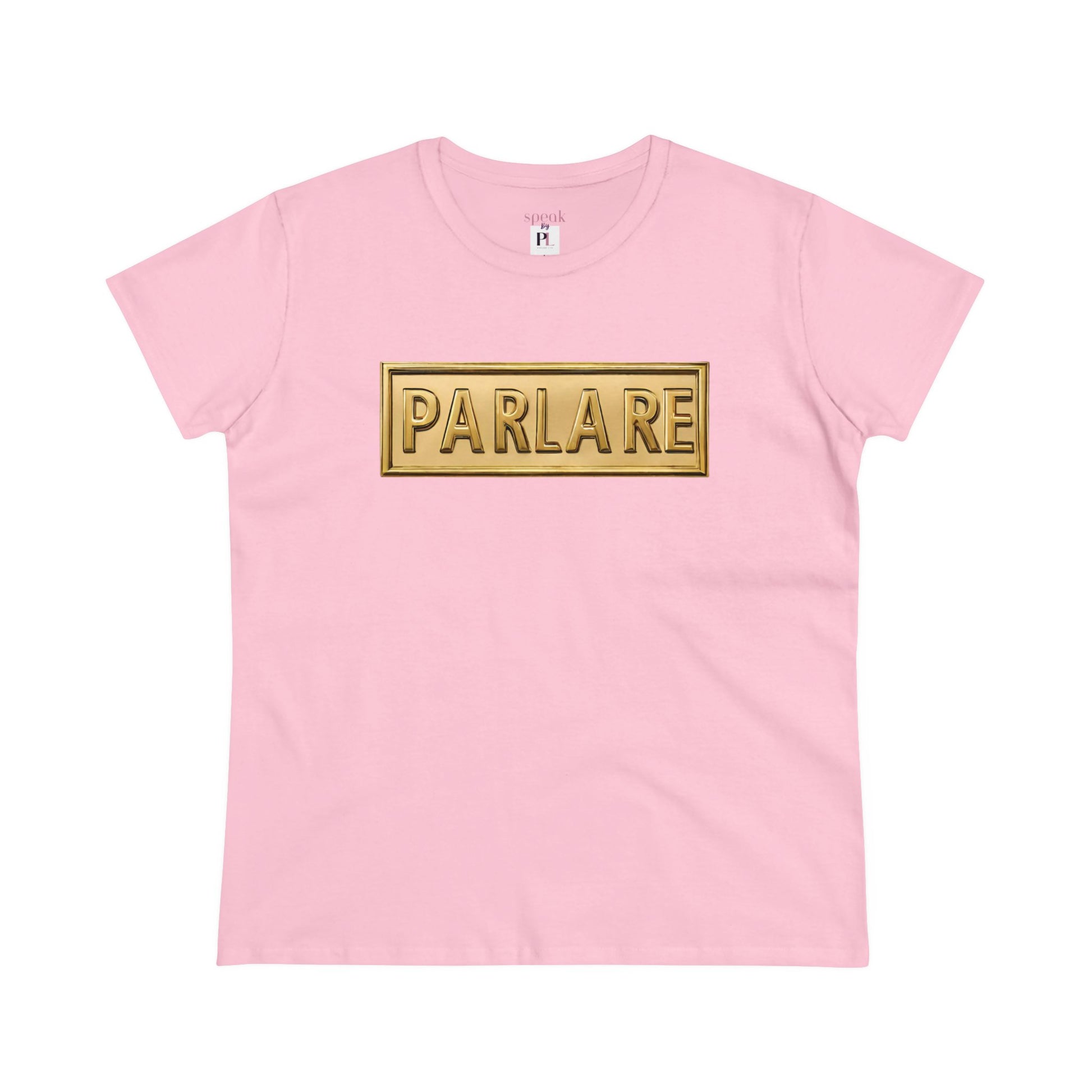 Parlare Plate Tee - Light Pink / S - T-Shirt