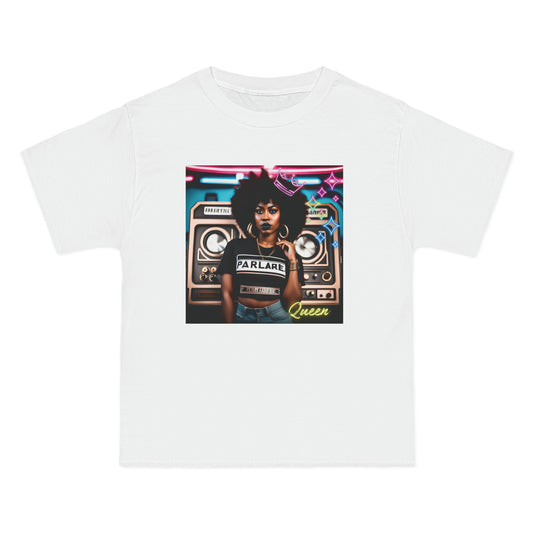 Queen Oversized Tee - White / S - T-Shirt