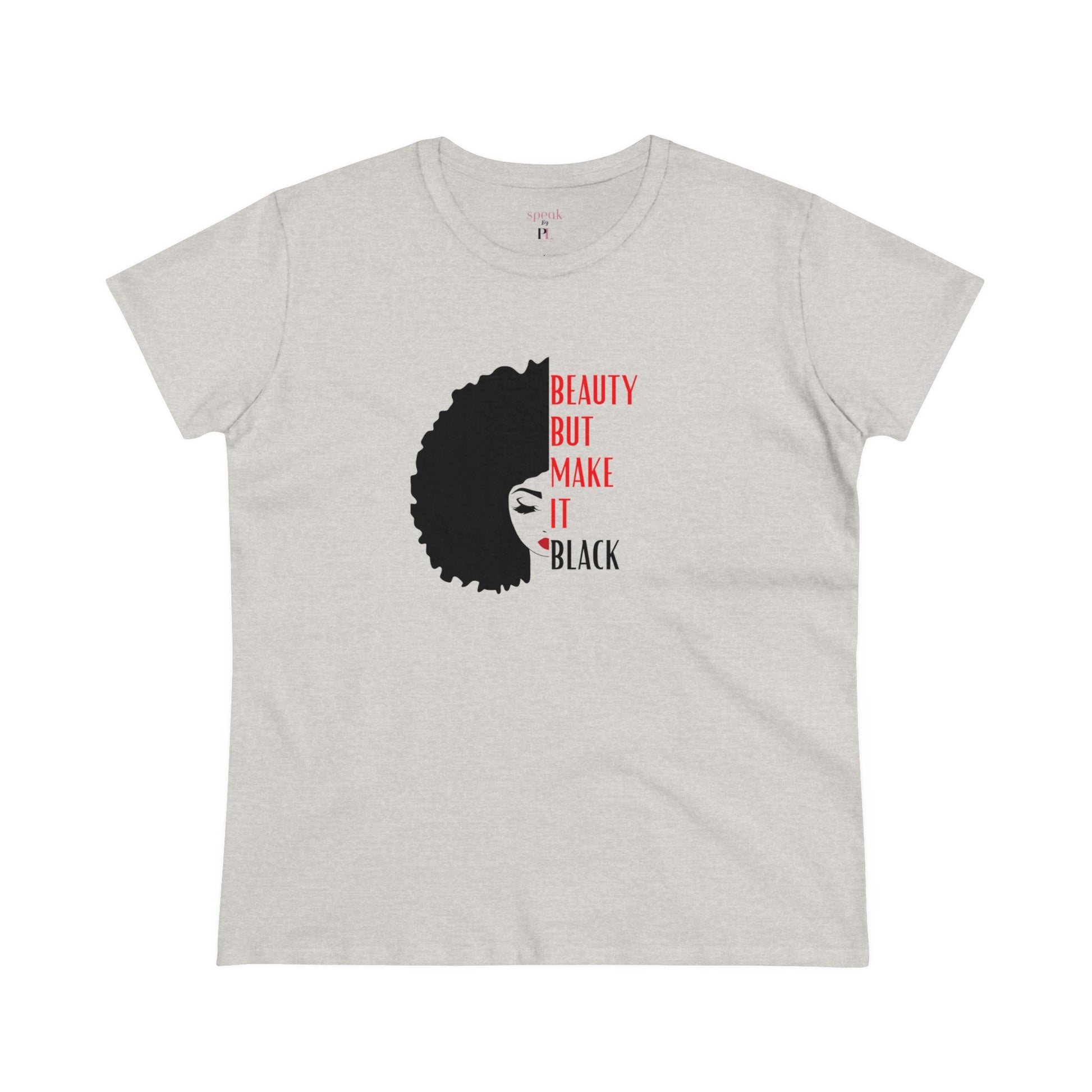 Parlare Beauty Tee - Ash / S - T-Shirt