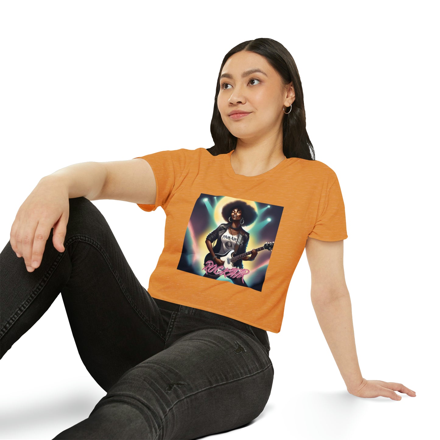 Rock Star Crop - T-Shirt