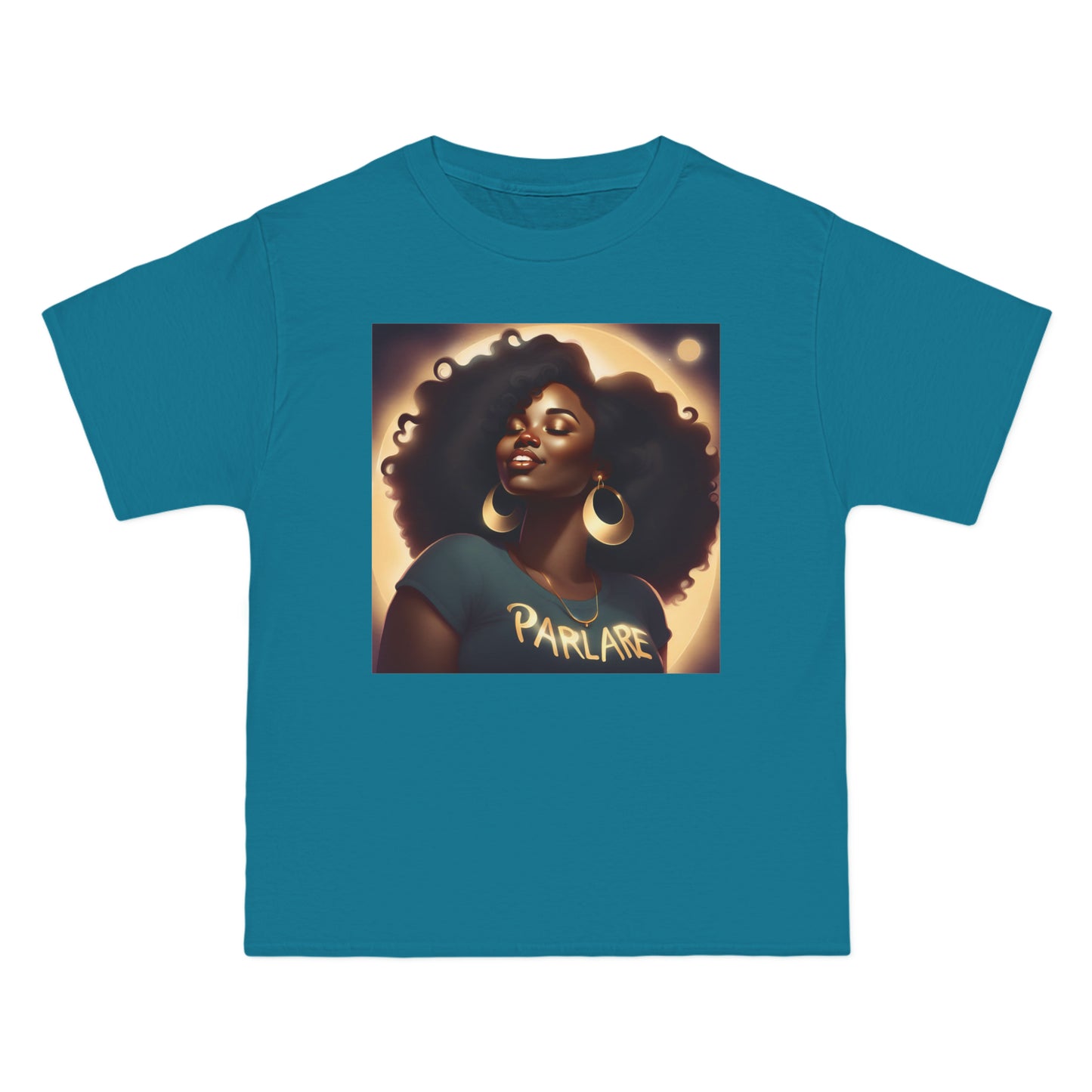 Pretty Girl Oversized Tee - Teal / S - T-Shirt