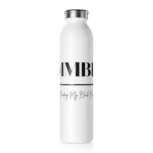 Minding My Black Business-Slim Water Bottle