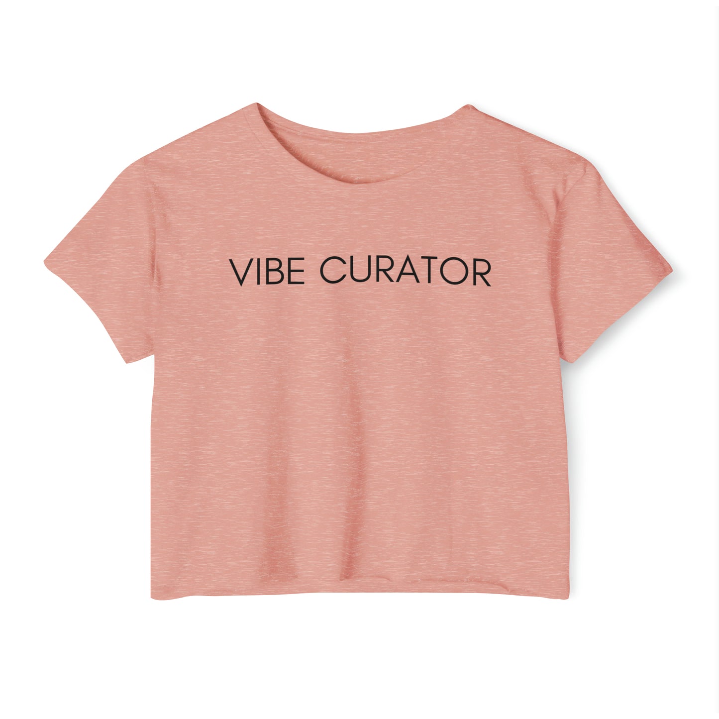 Vibe Curator Crop - Desert Pink / XS - T-Shirt