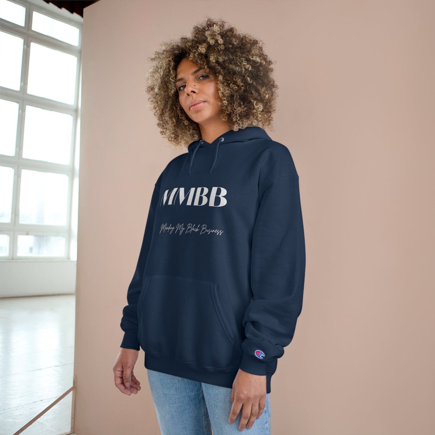 BLACK BUSINESS Champion Hoodie