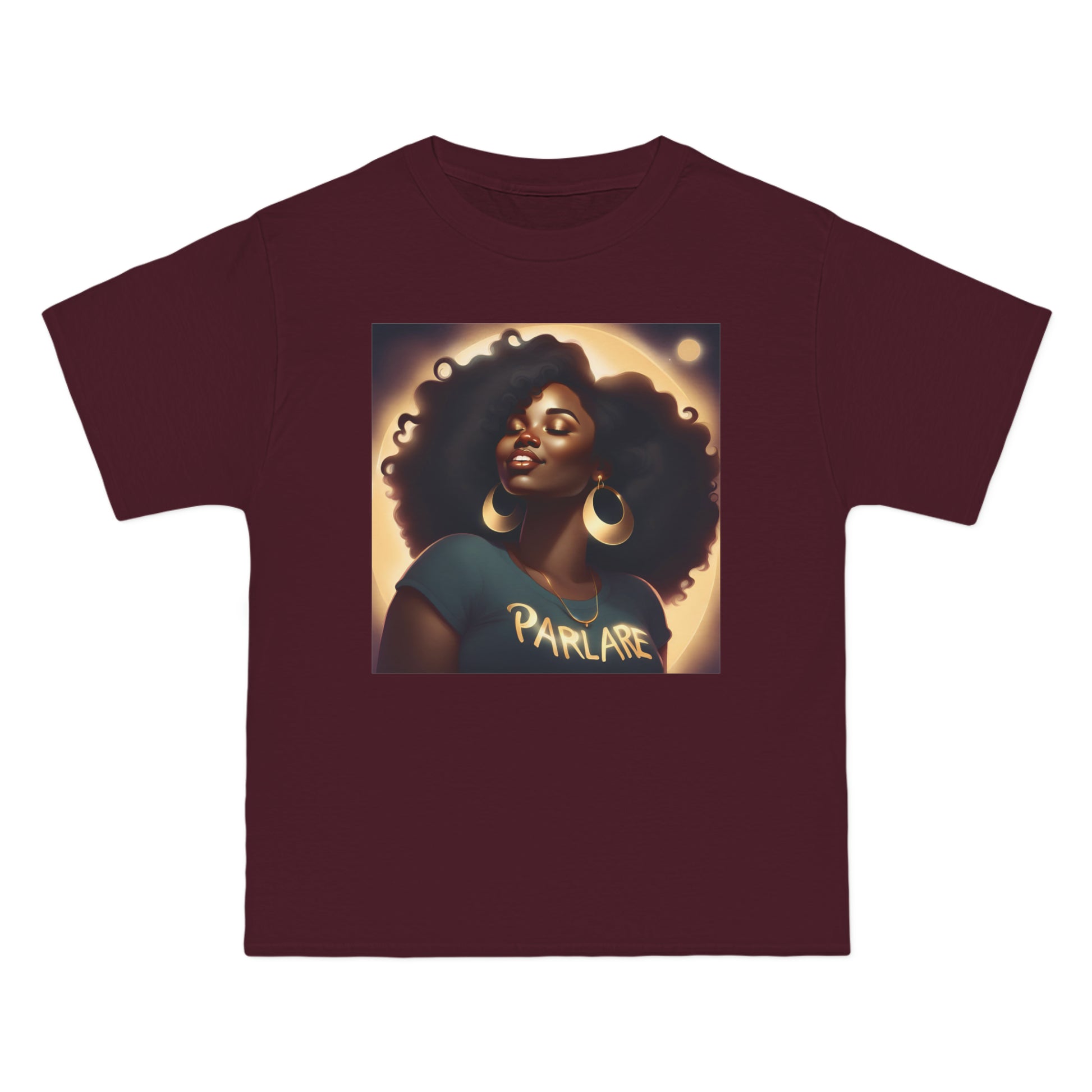 Pretty Girl Oversized Tee - Cardinal / S - T-Shirt