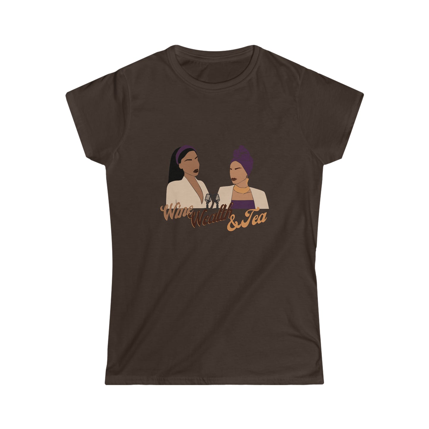Hey Girl Tee - Dark Chocolate / XL - T-Shirt