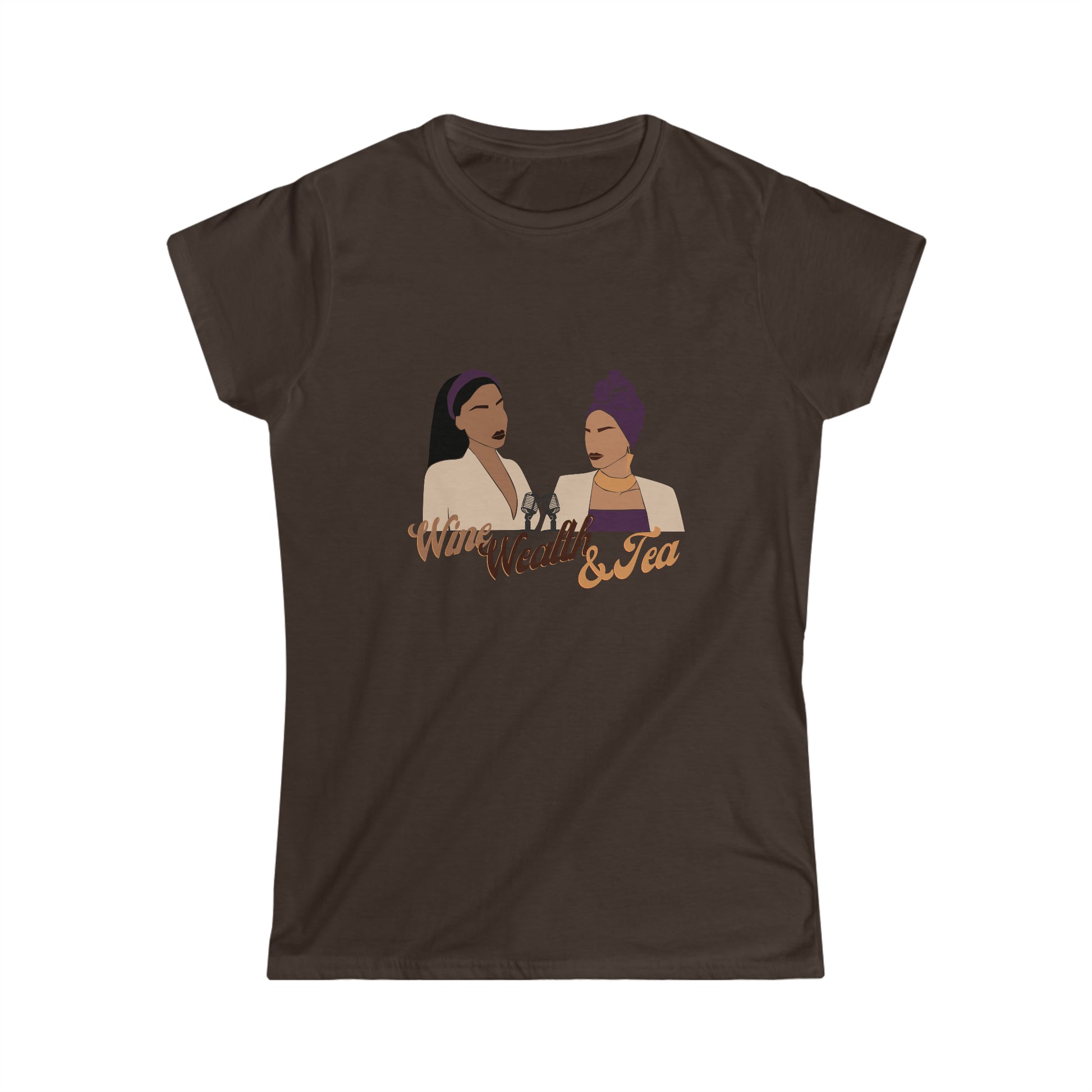 Hey Girl Tee - Dark Chocolate / XL - T-Shirt