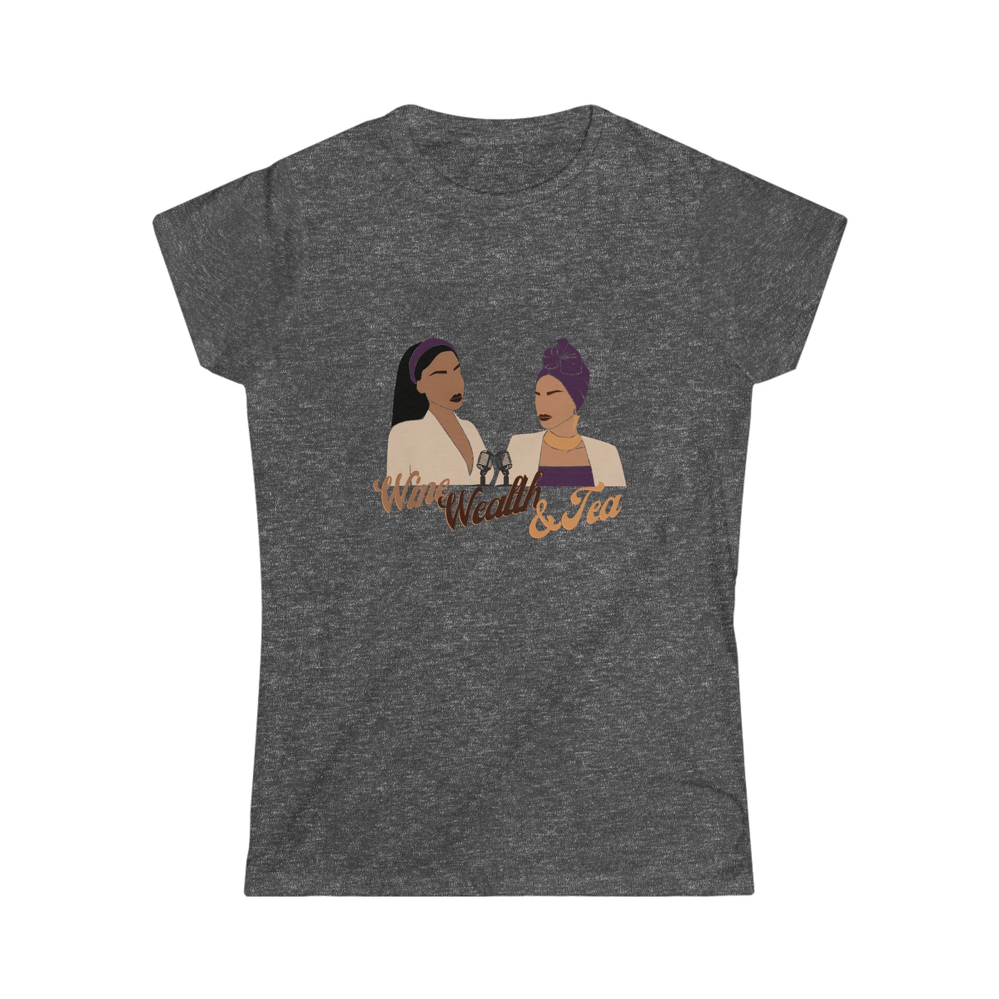 Hey Girl Tee - Dark Heather / S - T-Shirt