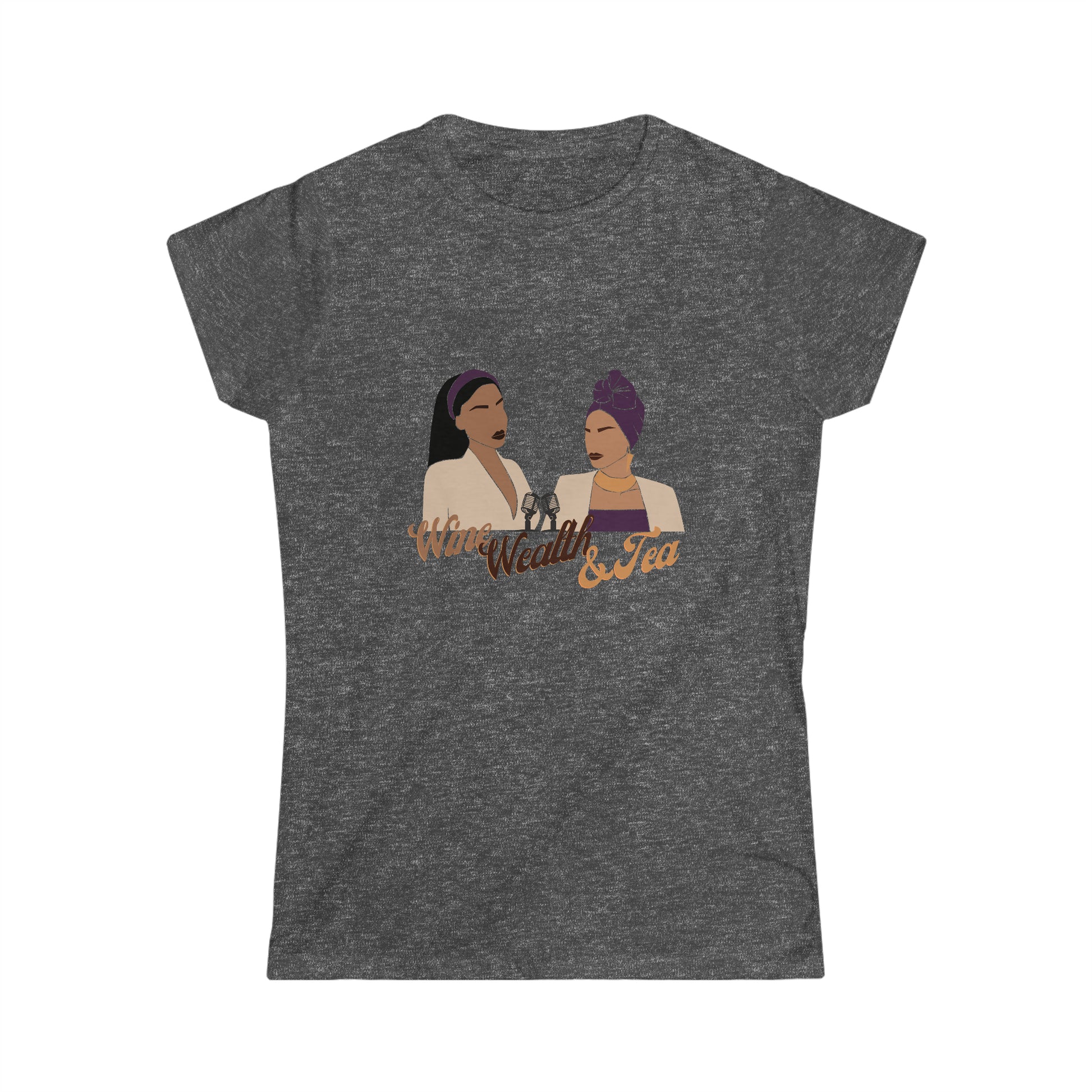 Hey Girl Tee - Dark Heather / S - T-Shirt
