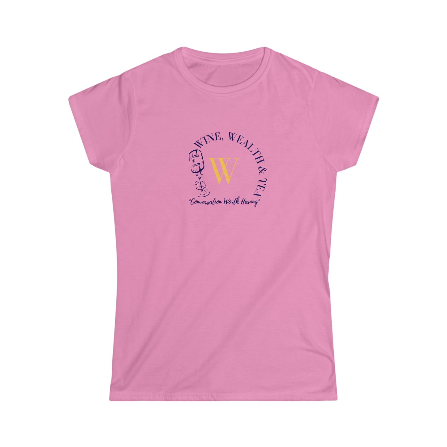 WWT Logo Tee - Azalea / S - T-Shirt