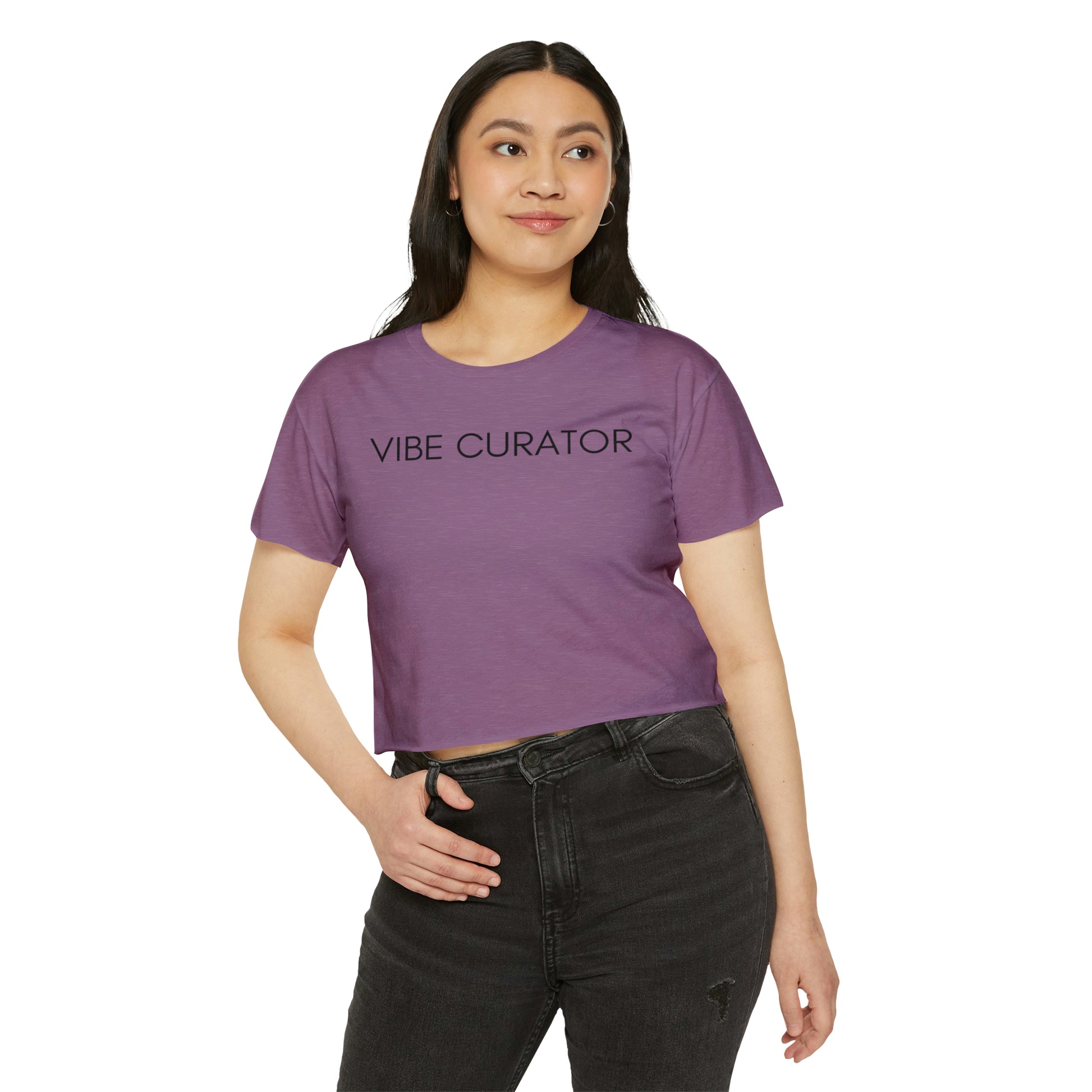 Vibe Curator Crop - T-Shirt