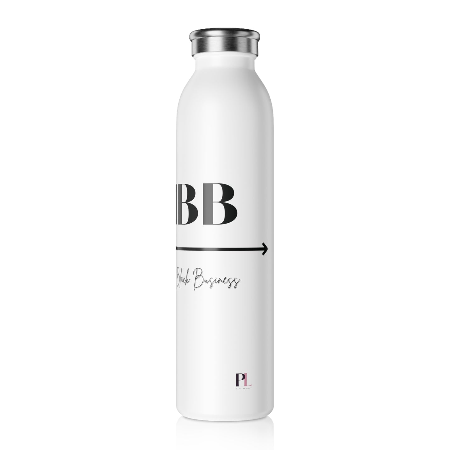 Minding My Black Business-Slim Water Bottle