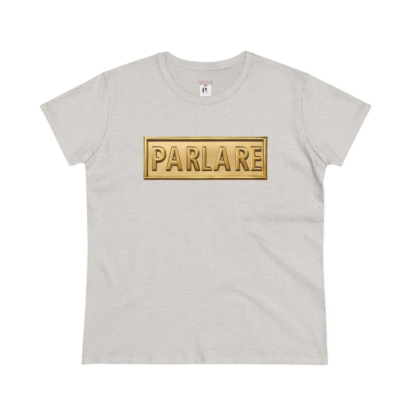 Parlare Plate Tee - Ash / S - T-Shirt