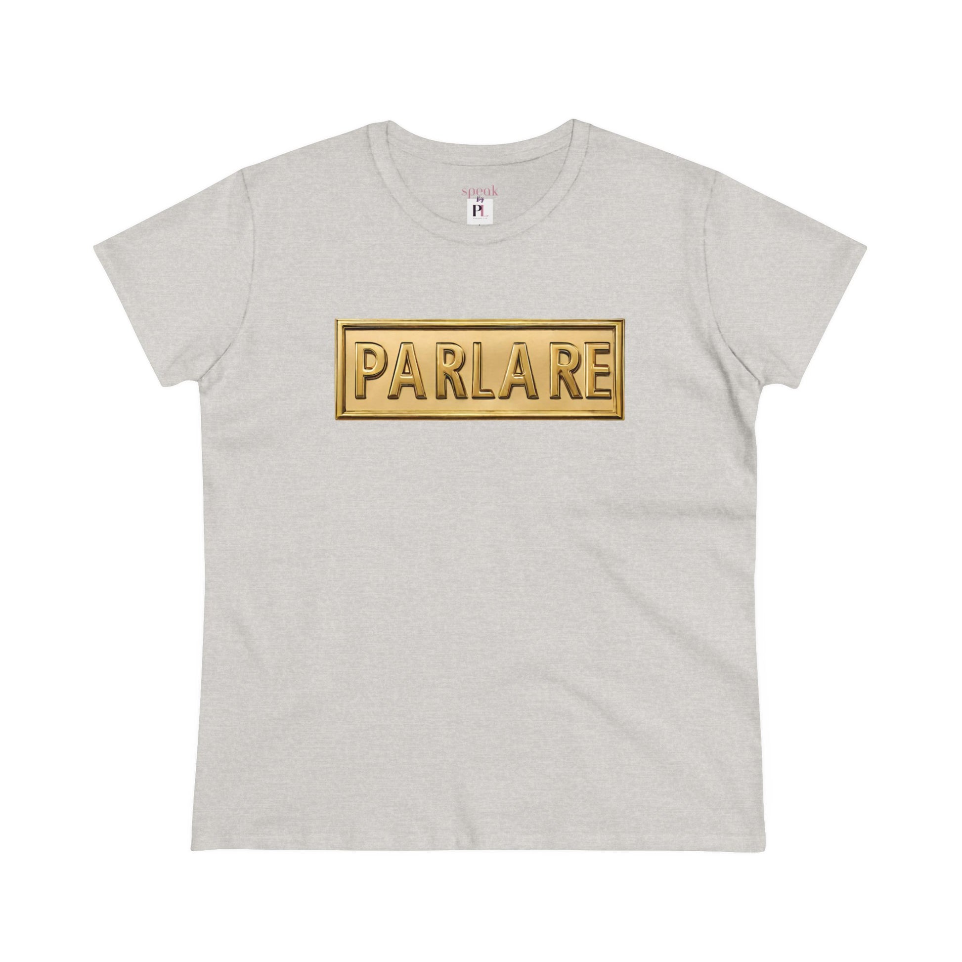 Parlare Plate Tee - Ash / S - T-Shirt