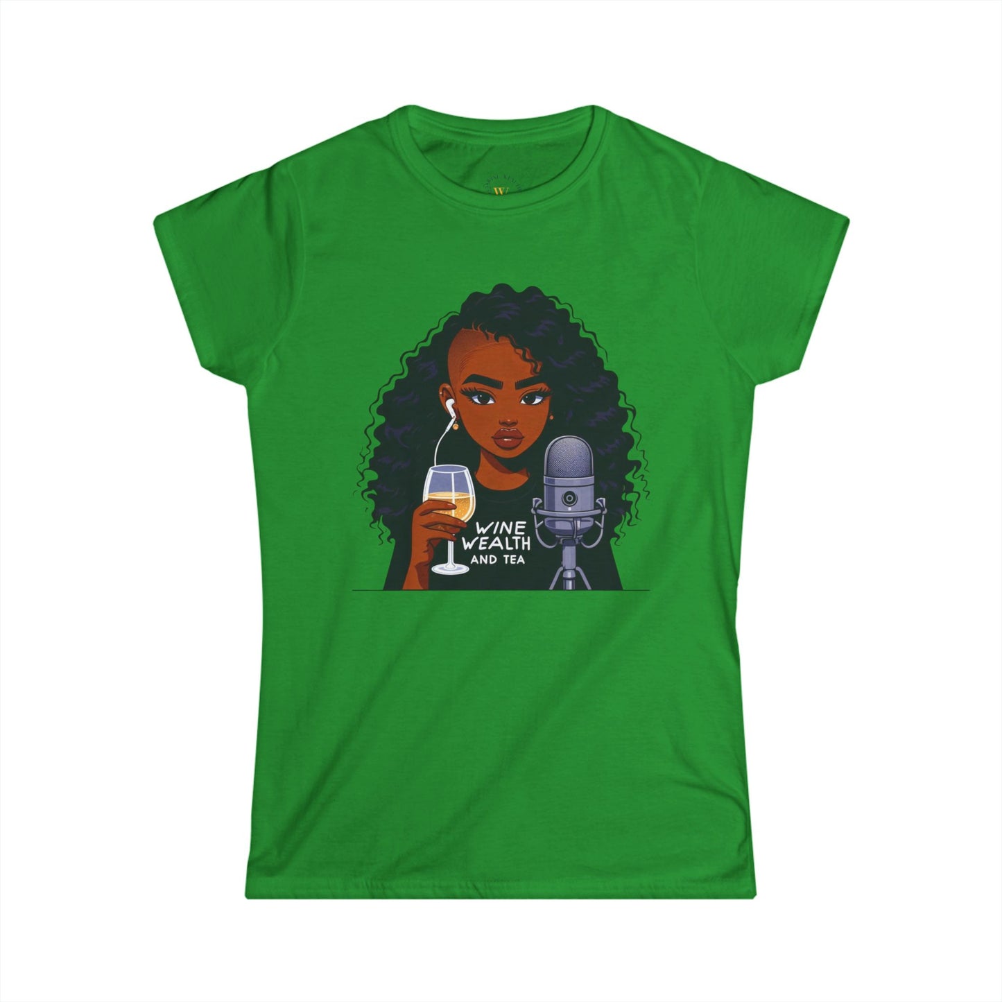 Wine, Wealth, and Tea Women's Tee