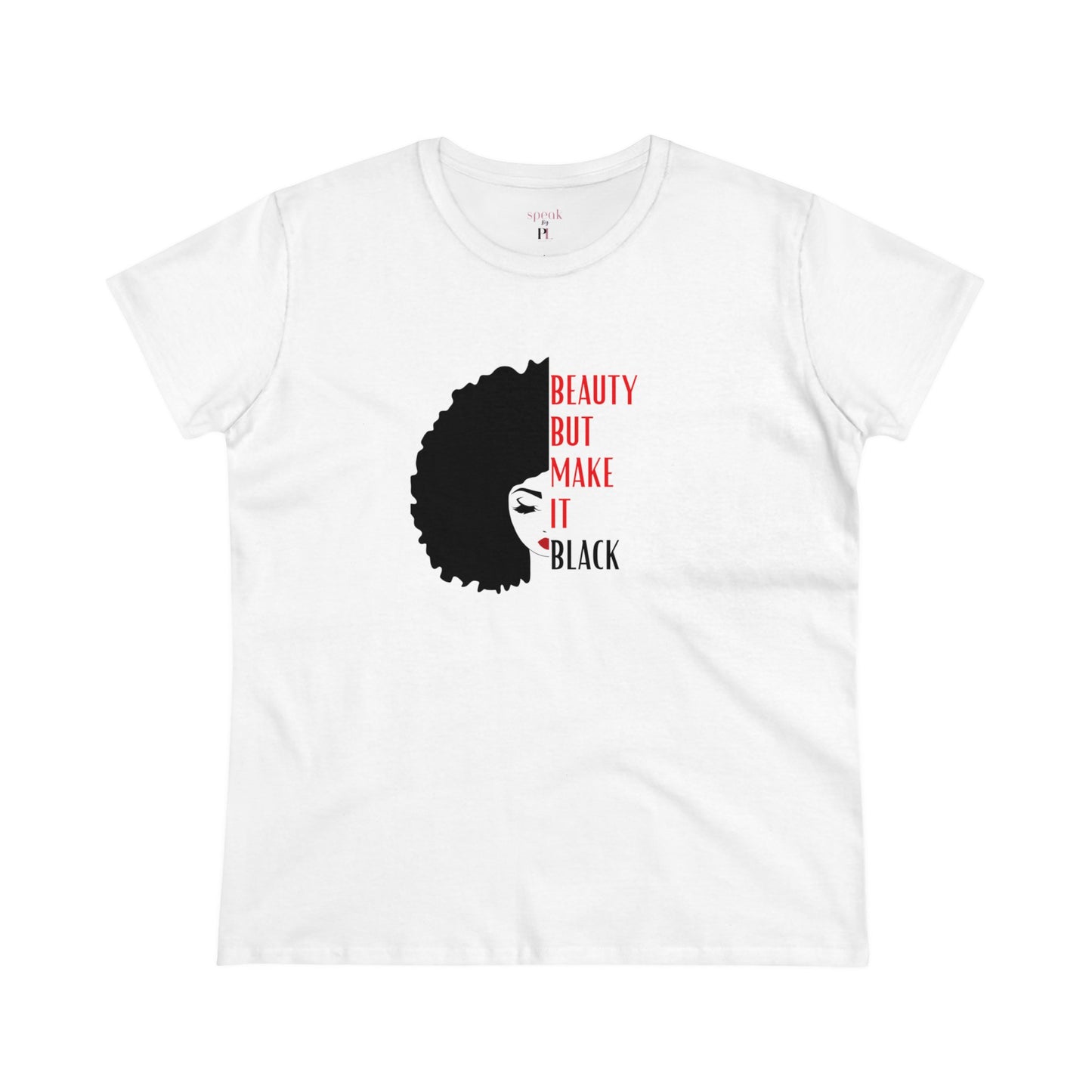 Parlare Beauty Tee - White / S - T-Shirt