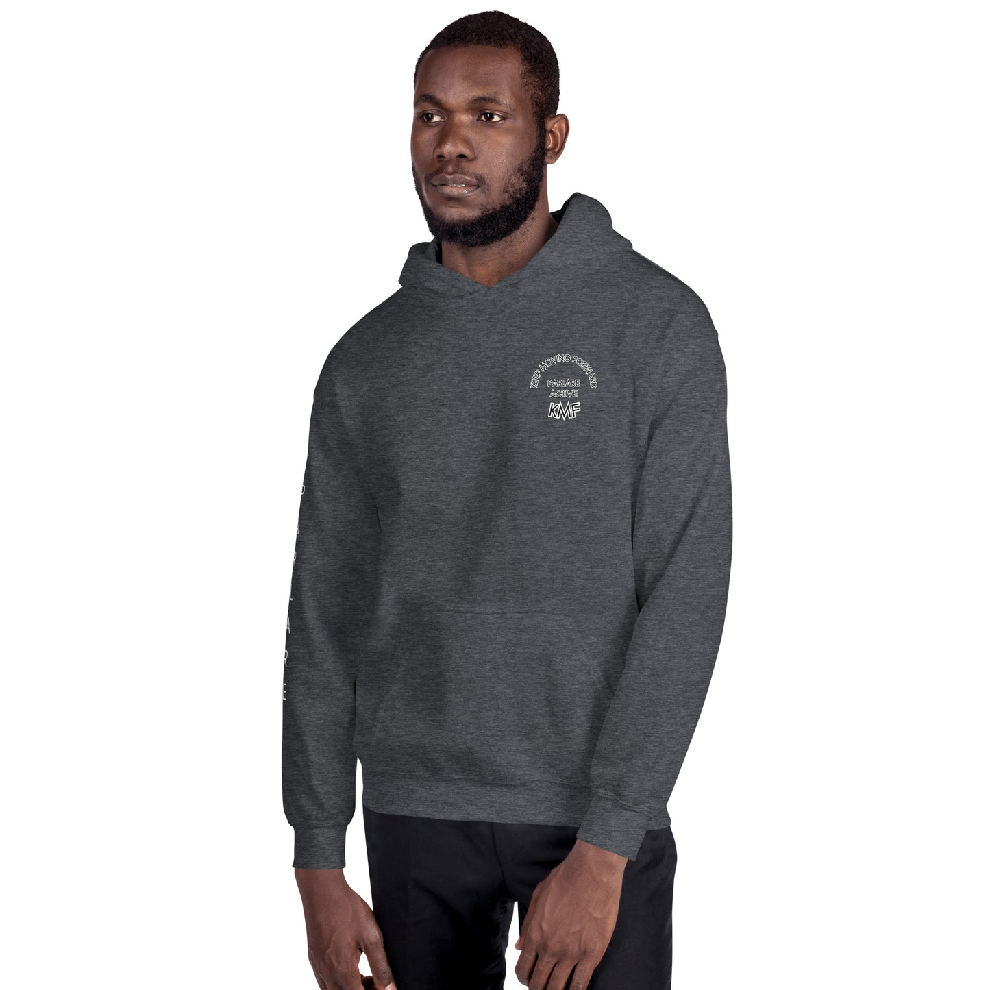 KMF Hoodie - Dark Heather / S