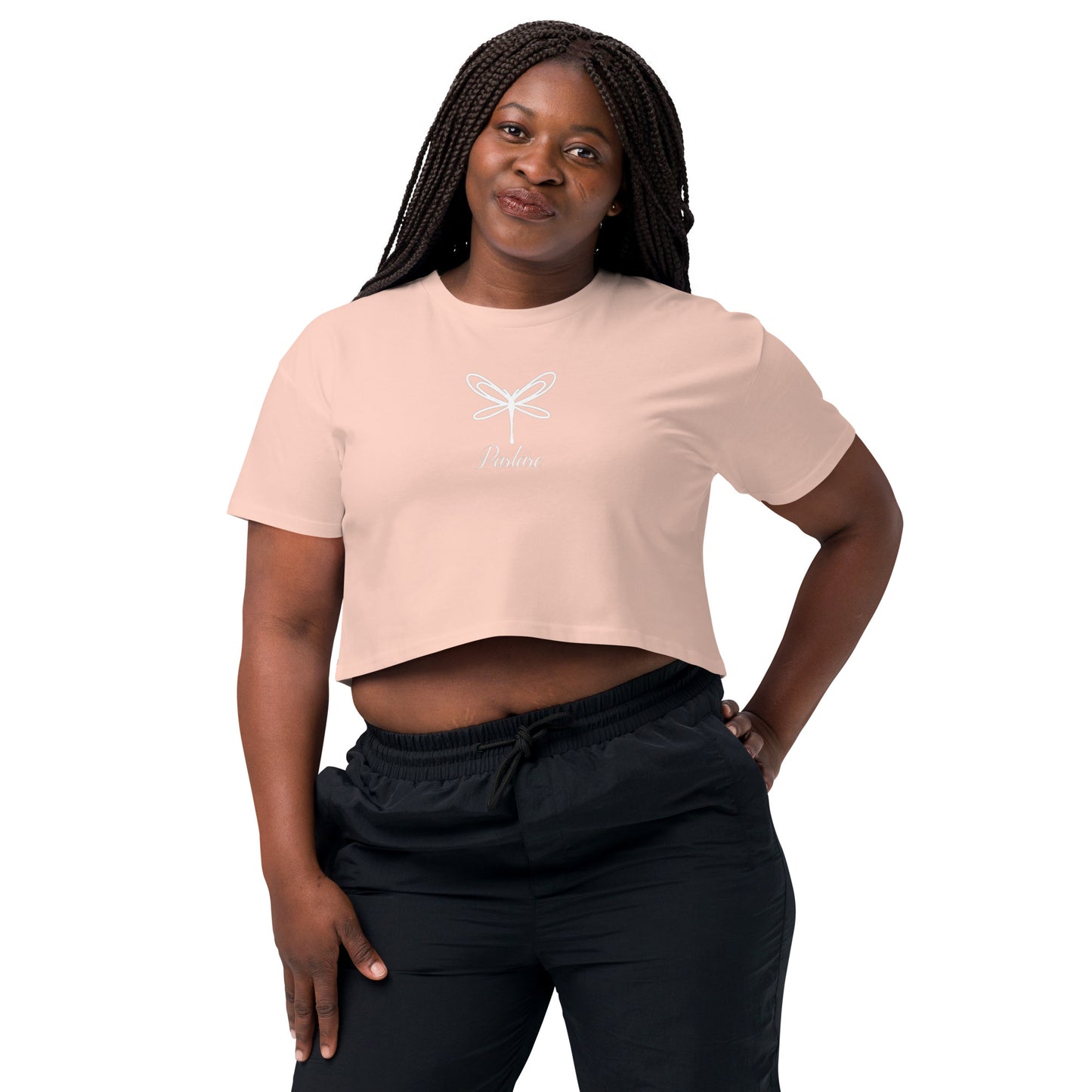 Women’s crop top - Pale Pink / XS