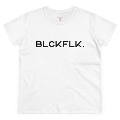 Blckflk Tee - White / S - T-Shirt