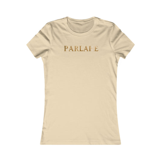 Gold Parlare Tee